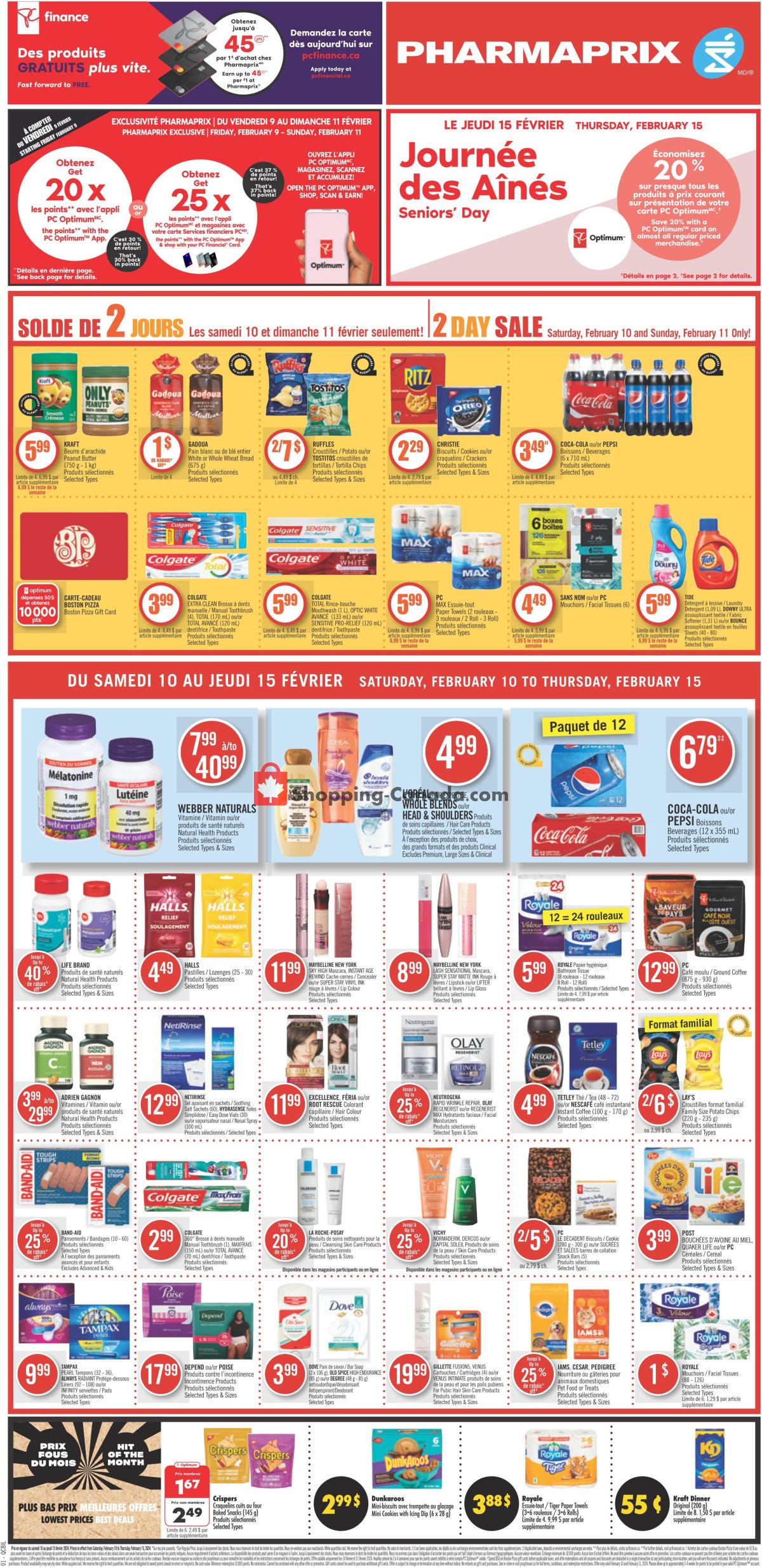 Pharmaprix flyer from Saturday February 10, 2024 to Thursday February 15, 2024 - page 3