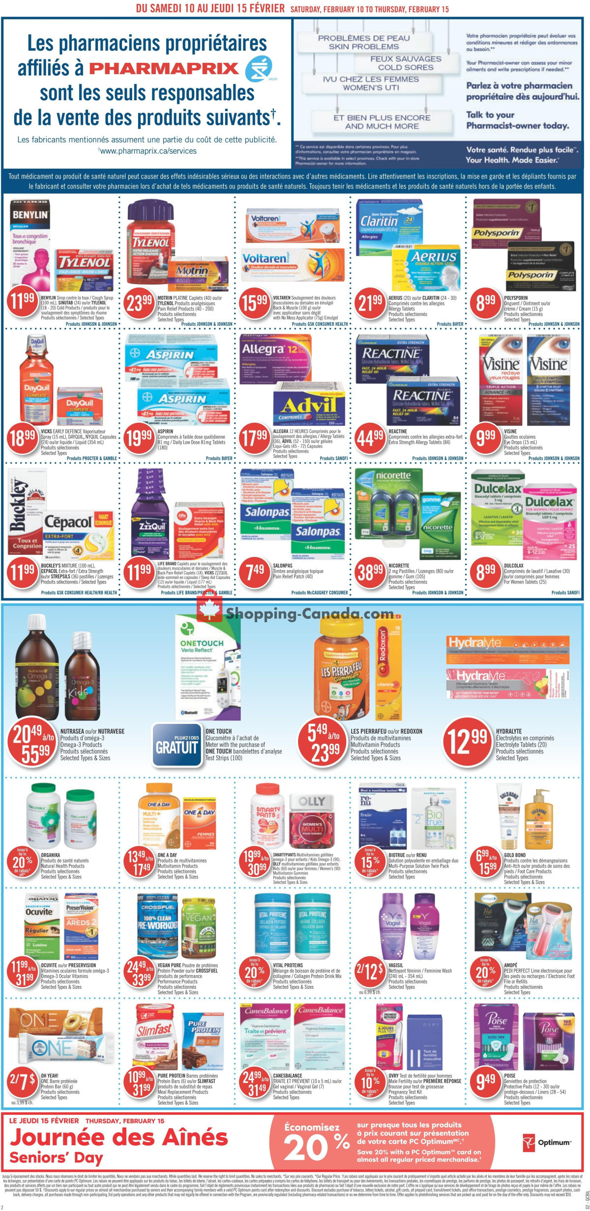 Pharmaprix flyer from Saturday February 10, 2024 to Thursday February 15, 2024 - page 4