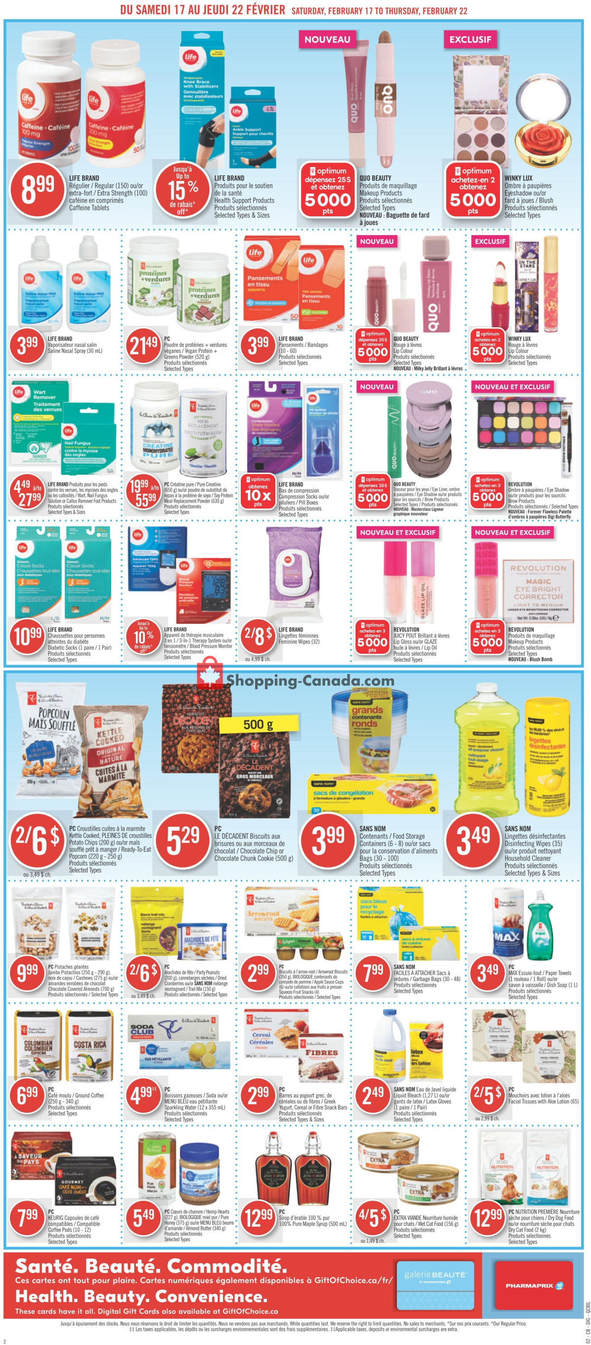 Pharmaprix flyer from Saturday February 17, 2024 to Thursday February 22, 2024 - page 16