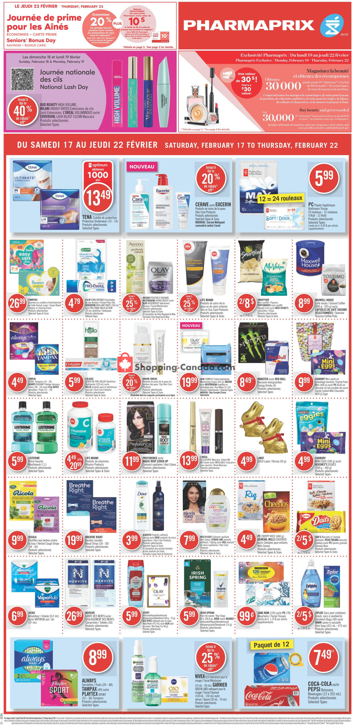Pharmaprix flyer from Saturday February 17, 2024 to Thursday February 22, 2024 - page 3