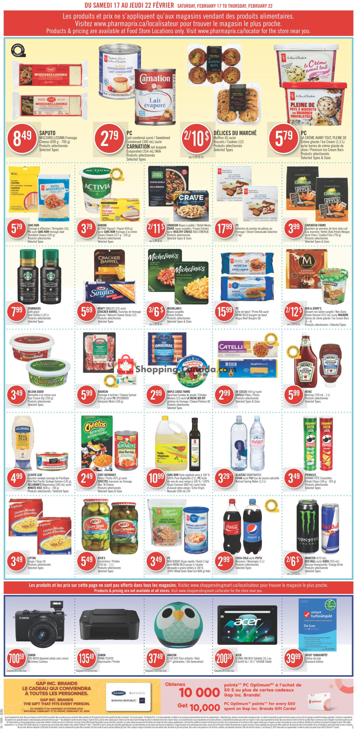 Pharmaprix flyer from Saturday February 17, 2024 to Thursday February 22, 2024 - page 7