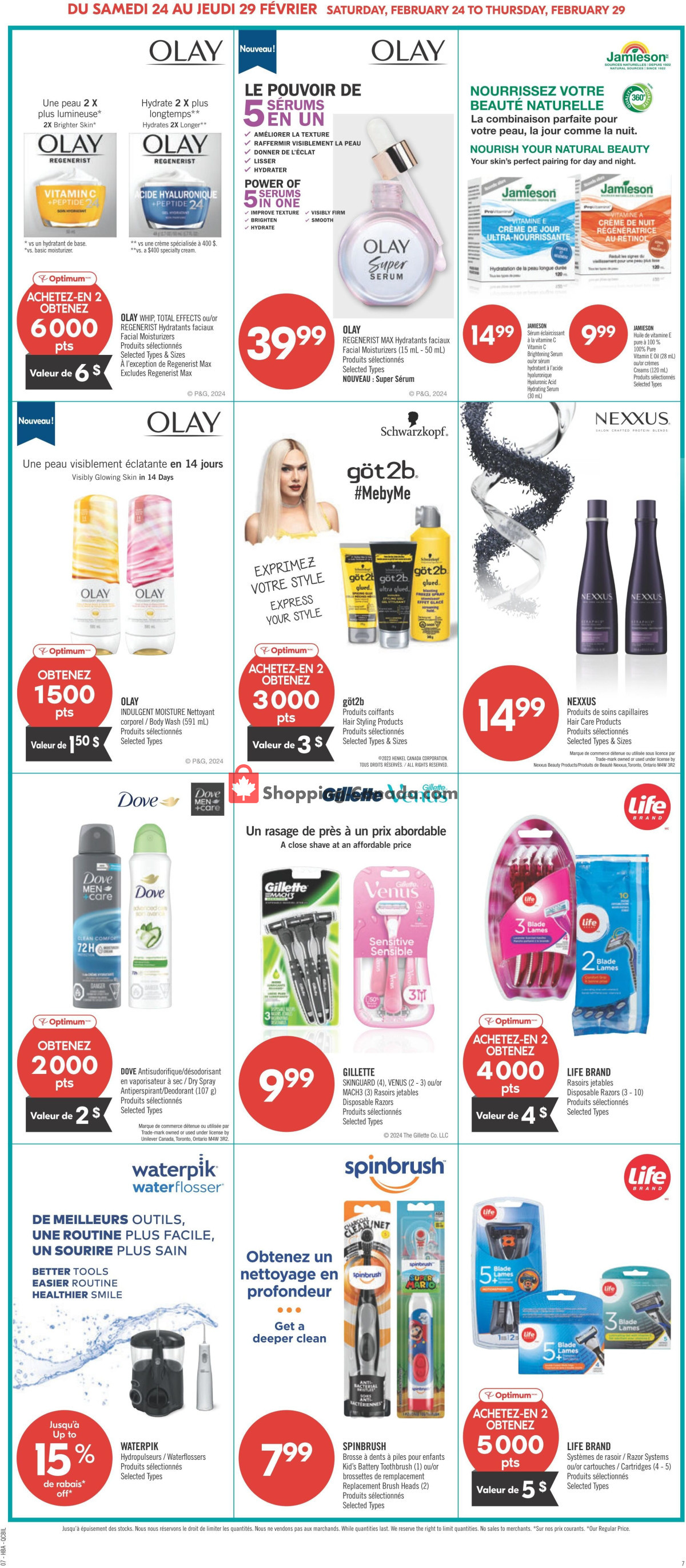 Pharmaprix flyer from Saturday February 24, 2024 to Thursday February 29, 2024 - page 10