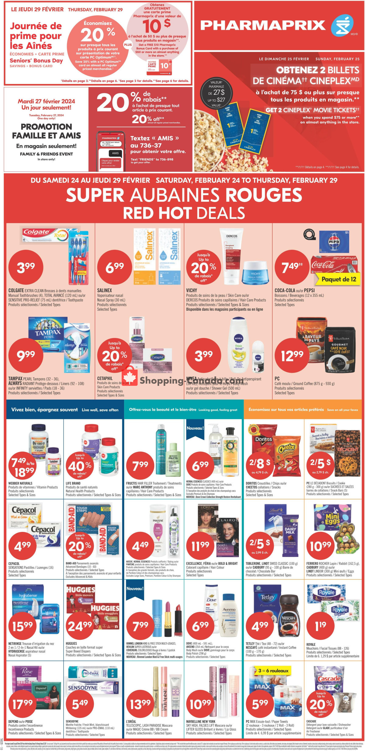 Pharmaprix flyer from Saturday February 24, 2024 to Thursday February 29, 2024 - page 3