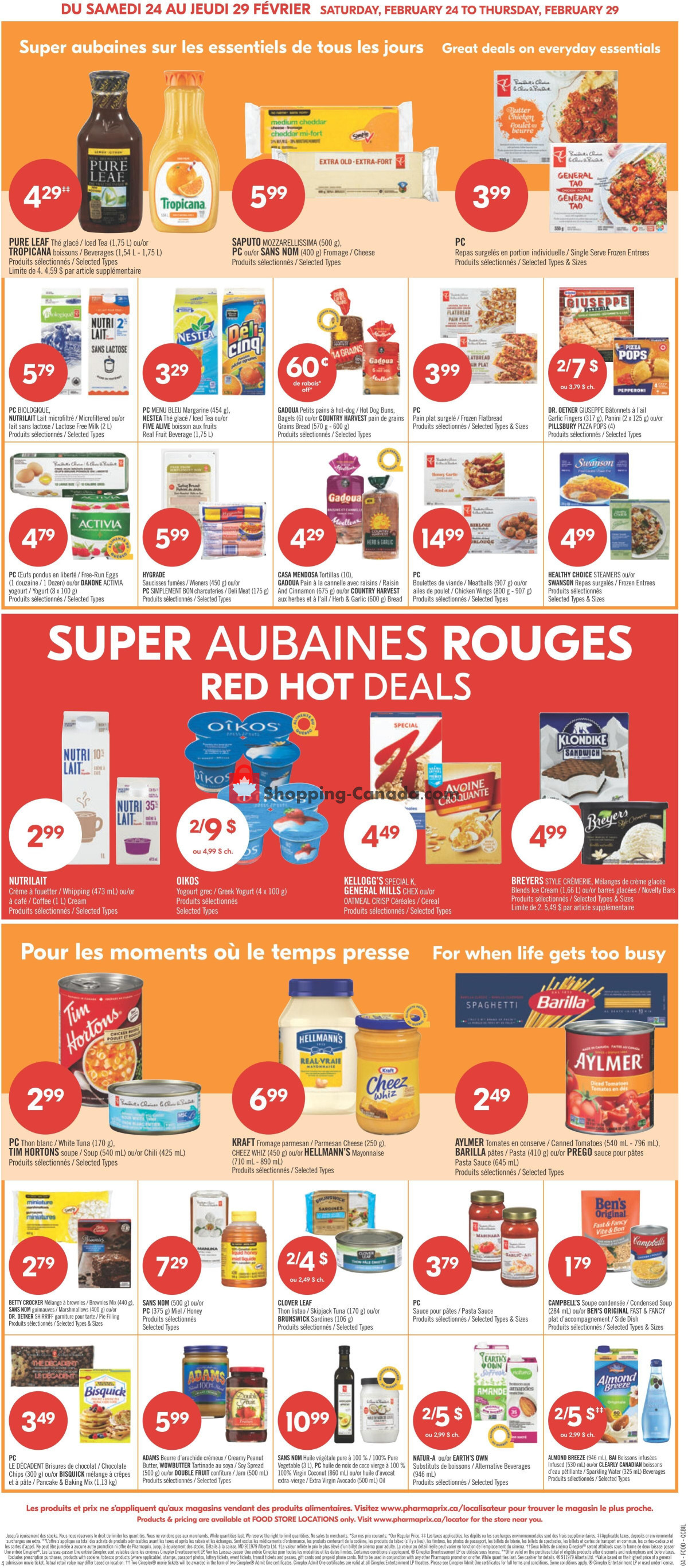 Pharmaprix flyer from Saturday February 24, 2024 to Thursday February 29, 2024 - page 7