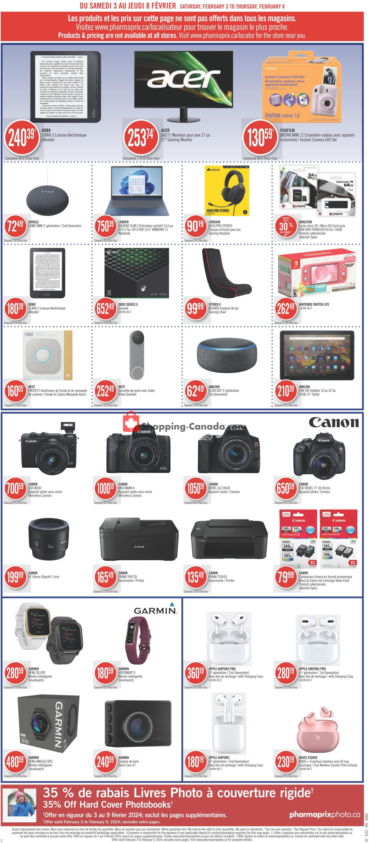 Pharmaprix flyer from Saturday February 3, 2024 to Thursday February 8, 2024 - page 15