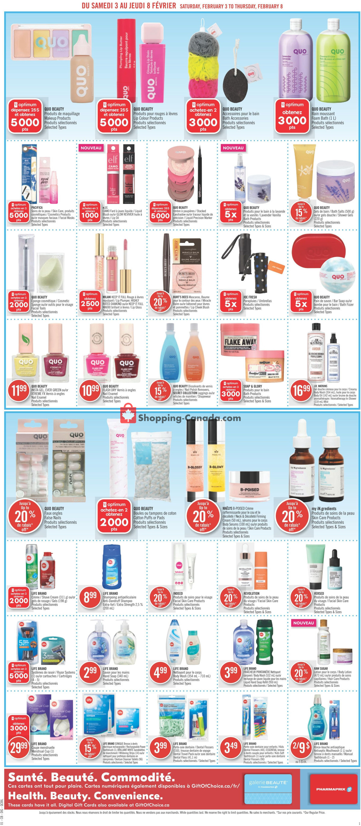 Pharmaprix flyer from Saturday February 3, 2024 to Thursday February 8, 2024 - page 16