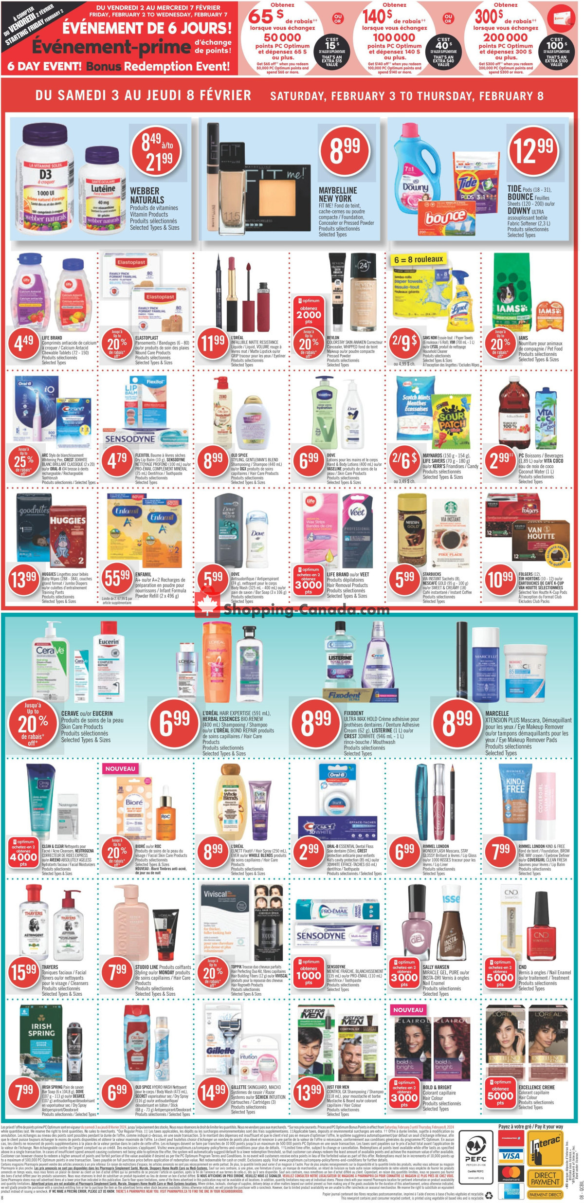 Pharmaprix flyer from Saturday February 3, 2024 to Thursday February 8, 2024 - page 18
