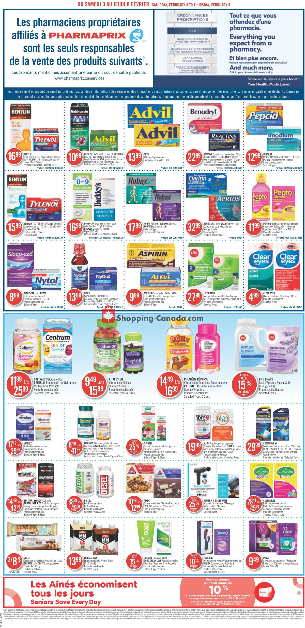 Pharmaprix flyer from Saturday February 3, 2024 to Thursday February 8, 2024 - page 3