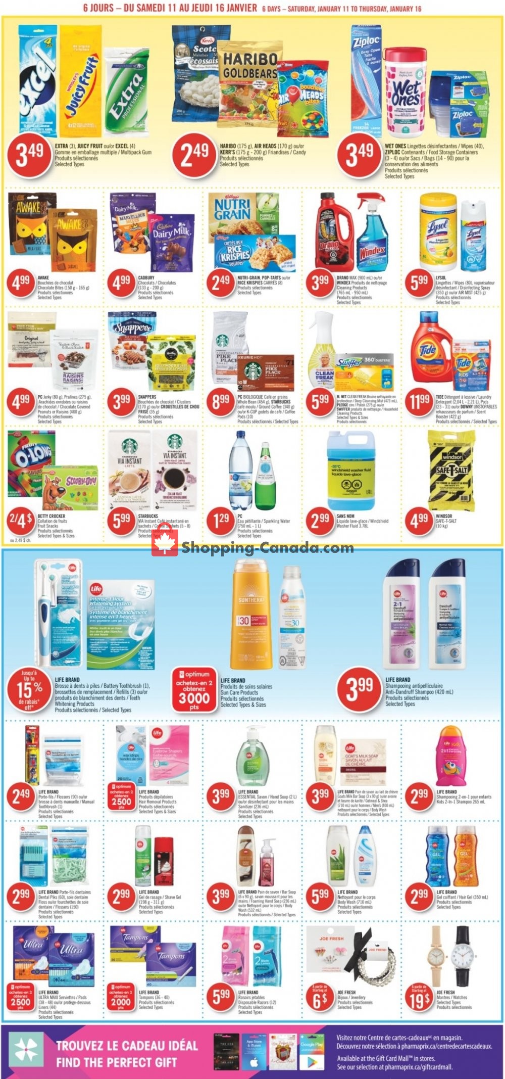 Pharmaprix flyer from Saturday January 11, 2020 to Thursday January 16, 2020 - page 14