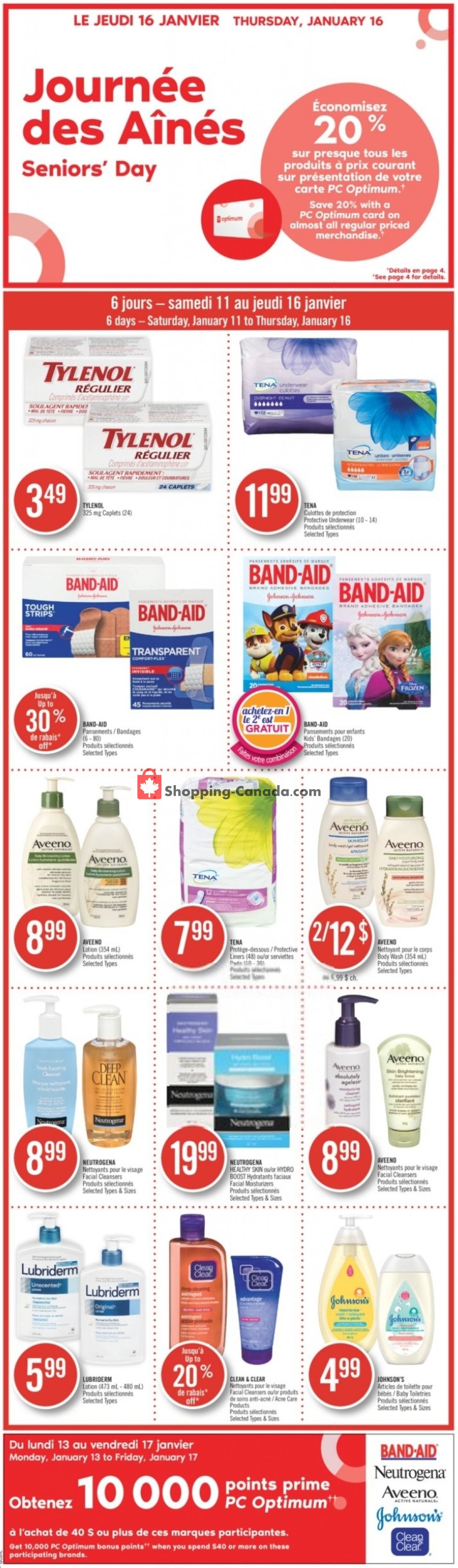 Pharmaprix flyer from Saturday January 11, 2020 to Thursday January 16, 2020 - page 3