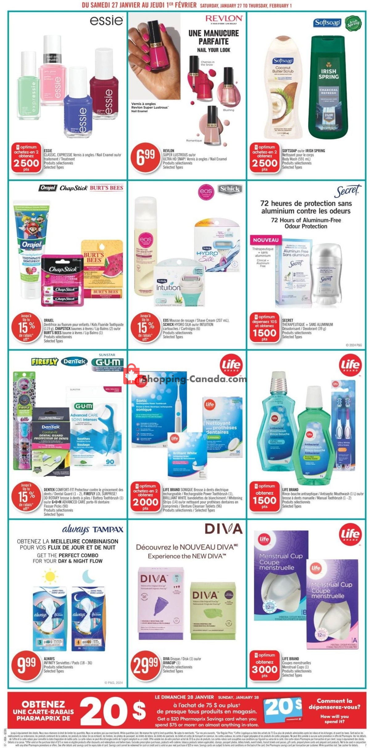 Pharmaprix flyer from Saturday January 27, 2024 to Thursday February 1, 2024 - page 9