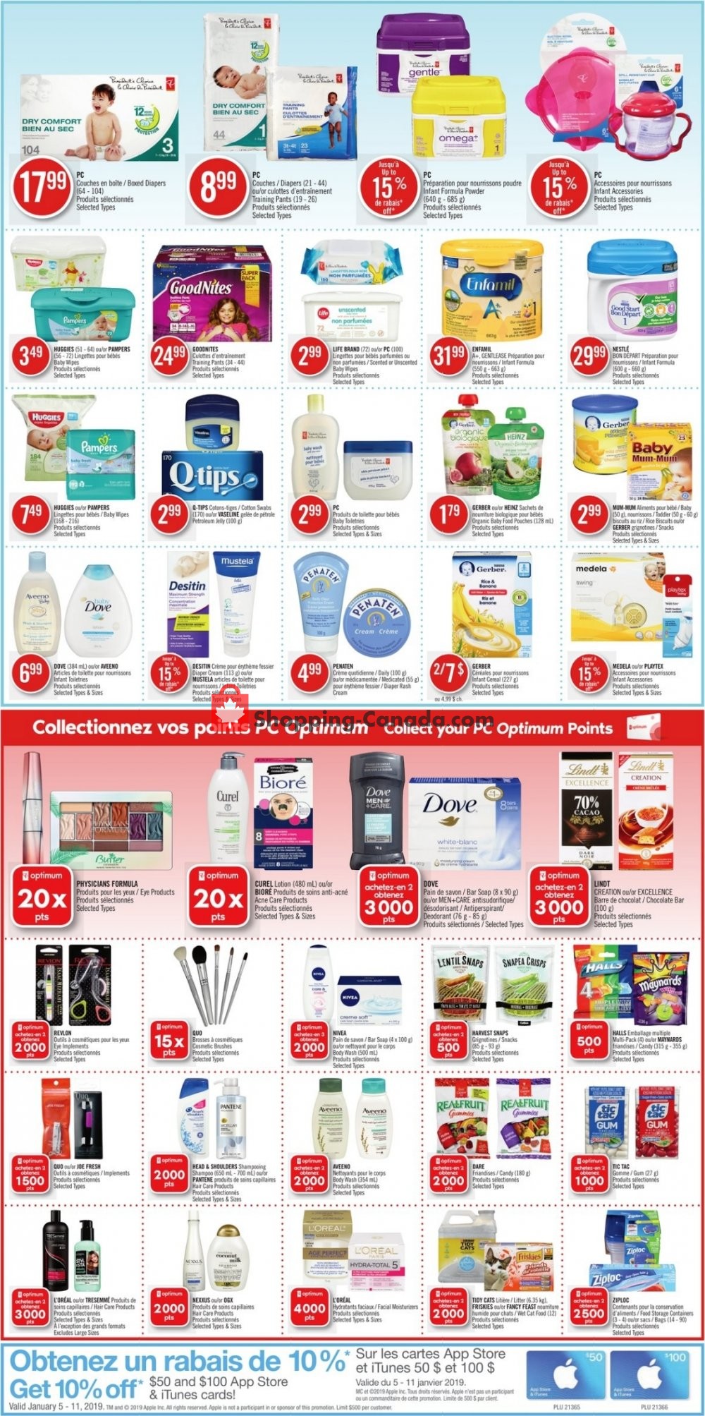 Pharmaprix flyer from Saturday January 5, 2019 to Friday January 11, 2019 - page 5