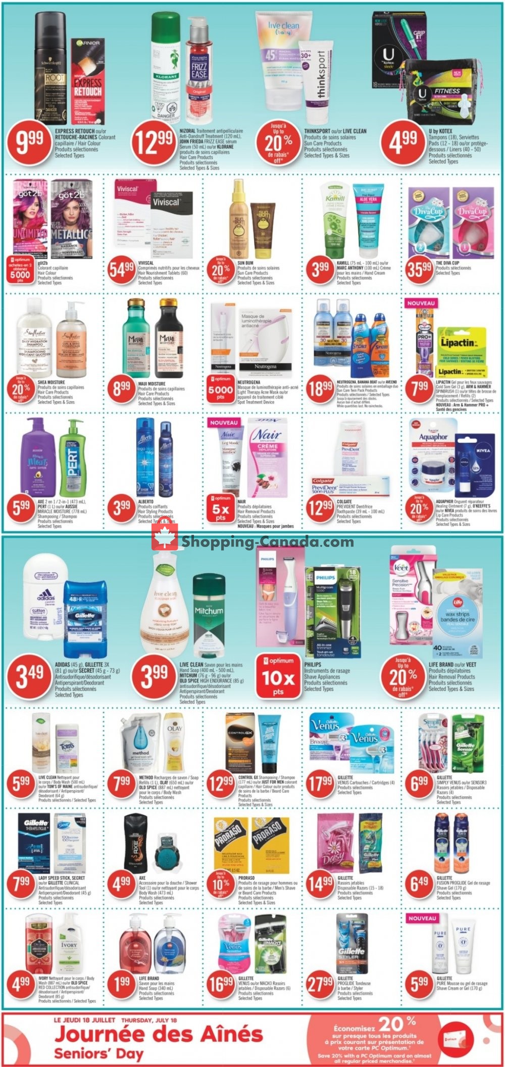 Pharmaprix flyer from Saturday July 13, 2019 to Friday July 19, 2019 - page 12