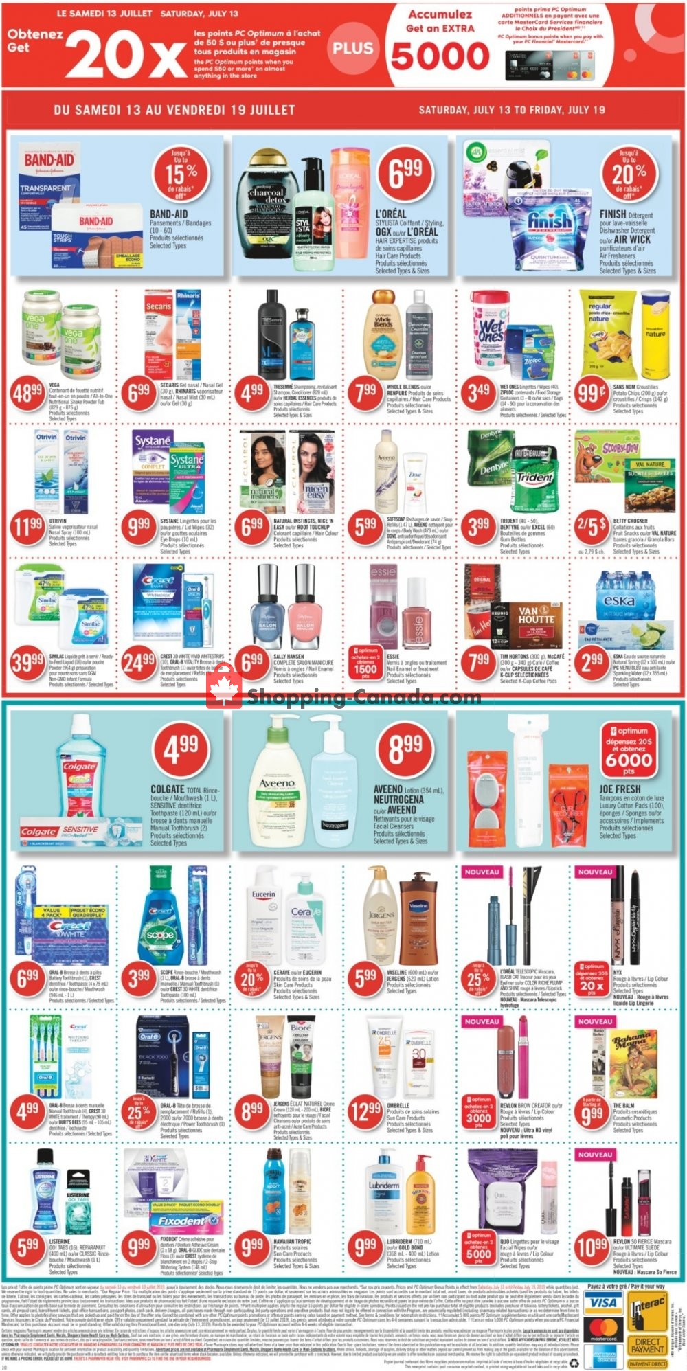 Pharmaprix flyer from Saturday July 13, 2019 to Friday July 19, 2019 - page 19