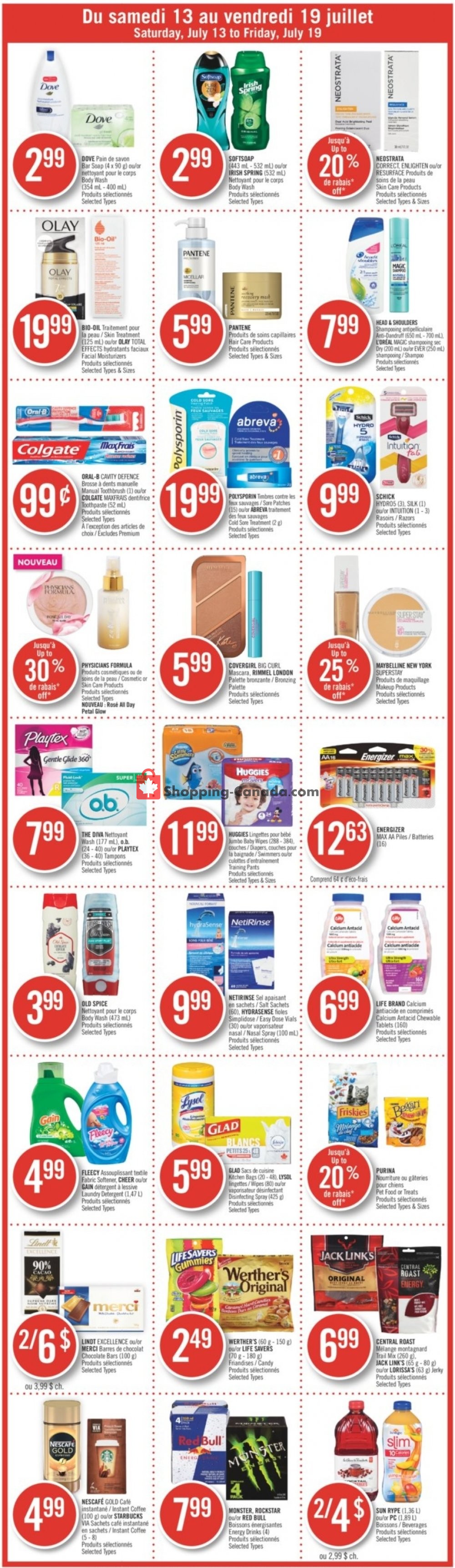 Pharmaprix flyer from Saturday July 13, 2019 to Friday July 19, 2019 - page 2