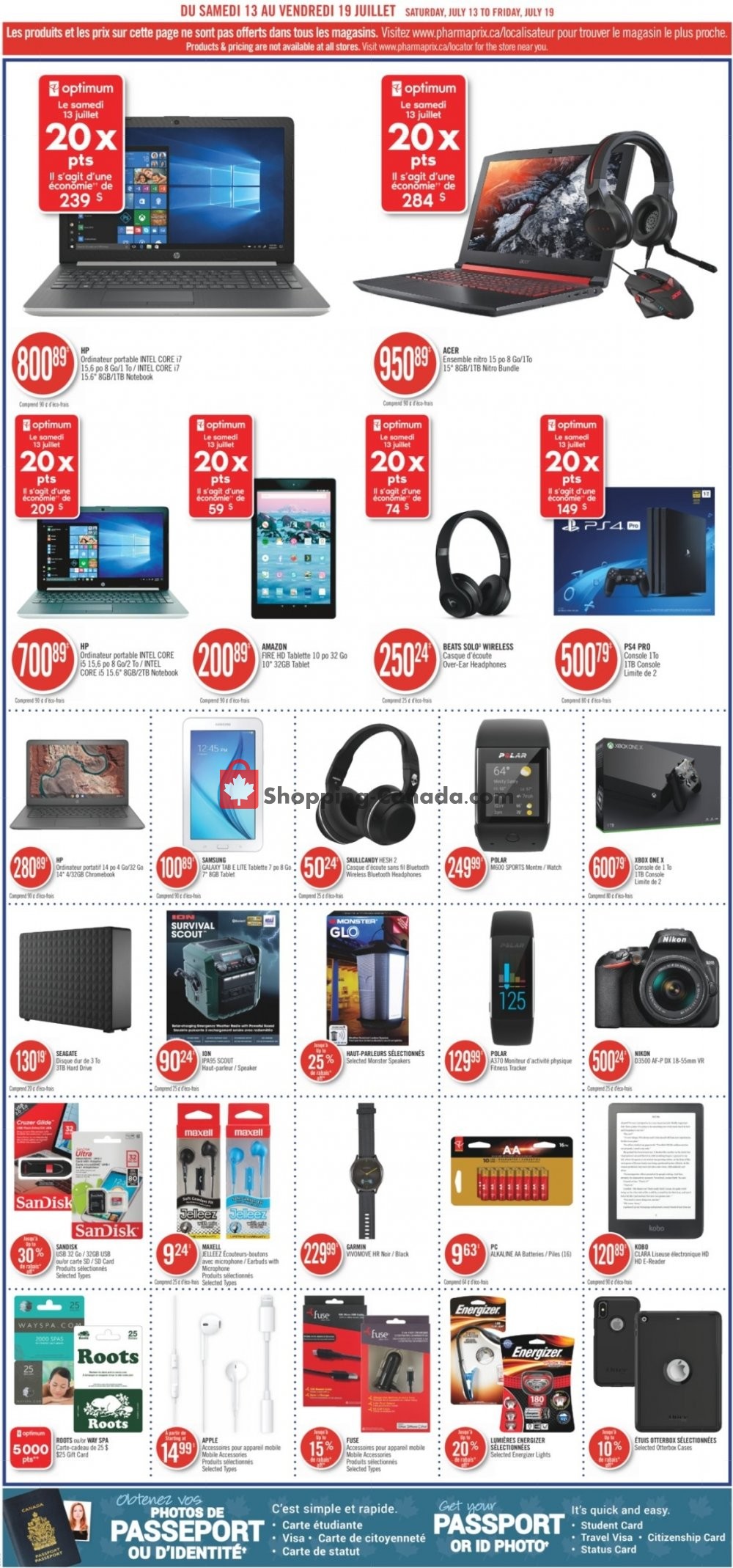 Pharmaprix flyer from Saturday July 13, 2019 to Friday July 19, 2019 - page 9