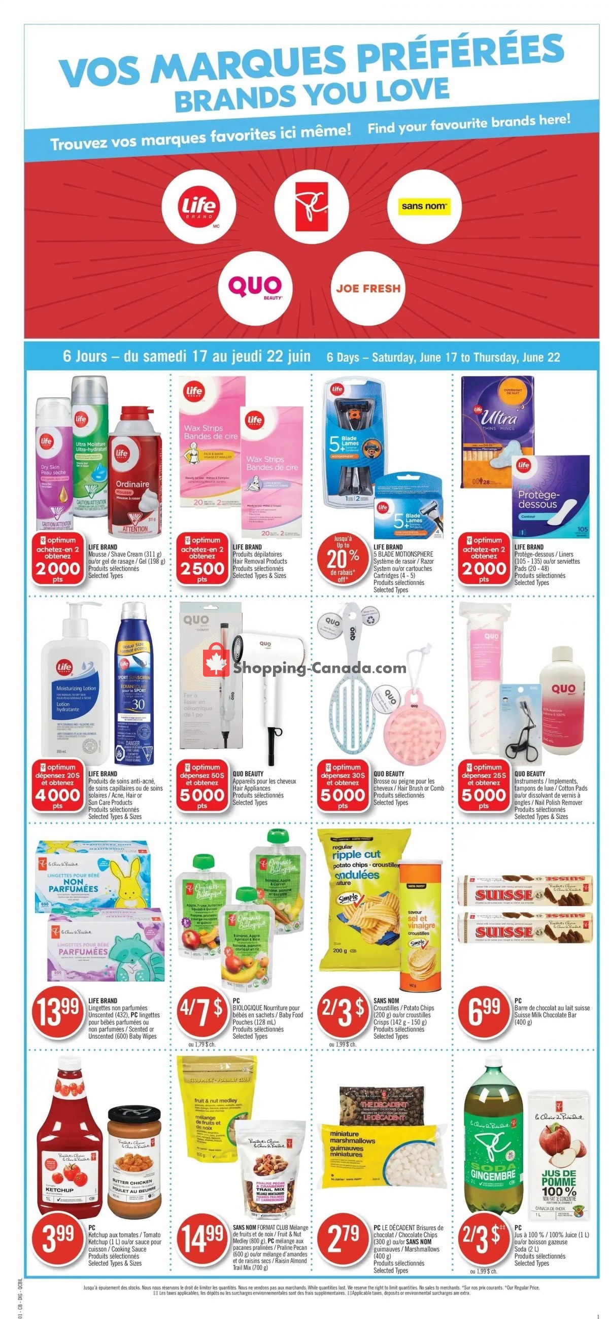 Pharmaprix flyer from Saturday June 17, 2023 to Friday June 23, 2023 - page 12