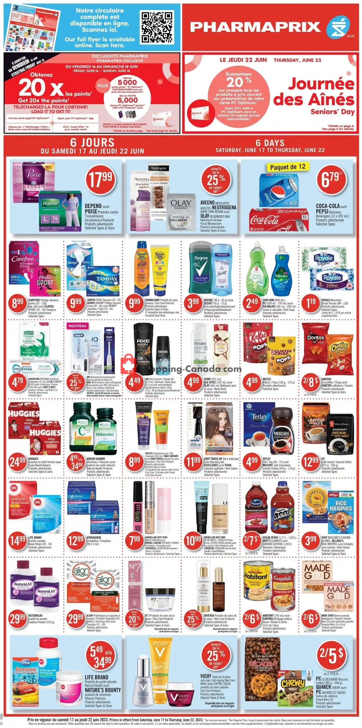 Pharmaprix flyer from Saturday June 17, 2023 to Friday June 23, 2023 - page 3