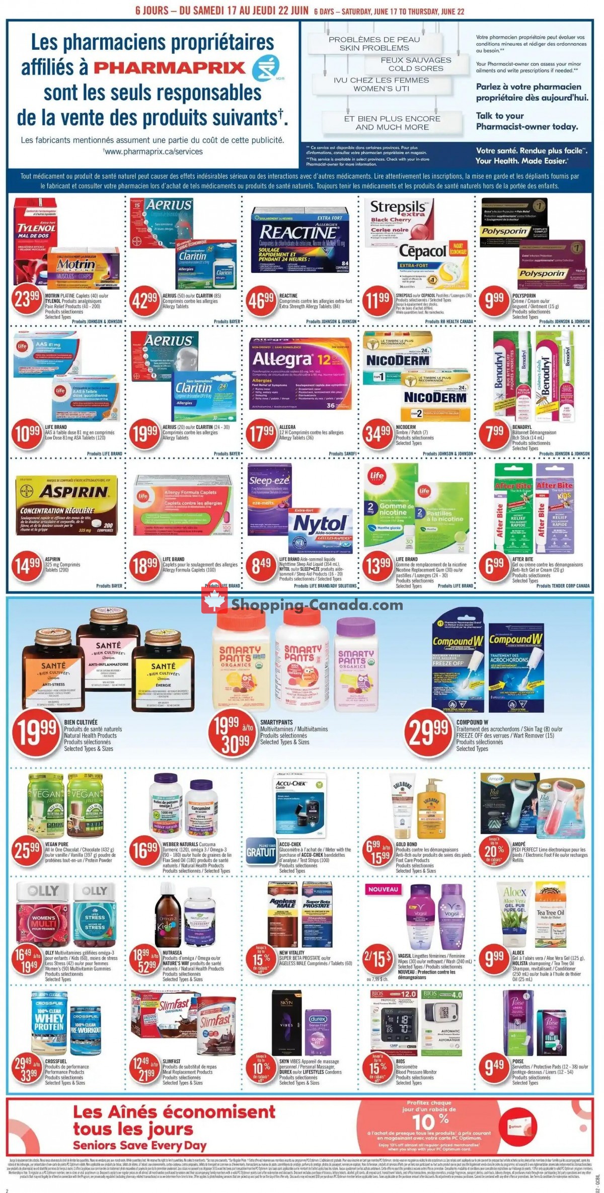 Pharmaprix flyer from Saturday June 17, 2023 to Friday June 23, 2023 - page 4