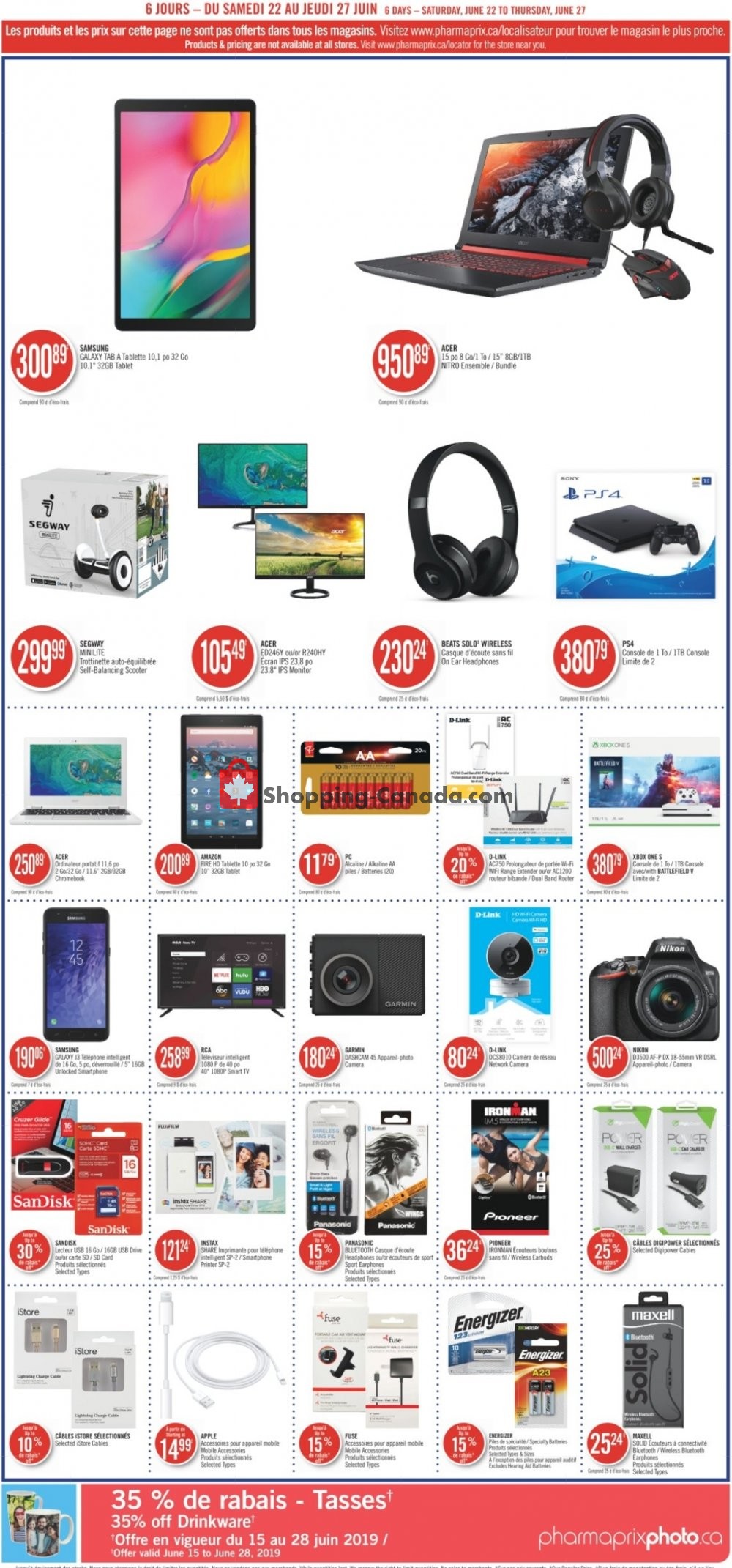 Pharmaprix flyer from Saturday June 22, 2019 to Thursday June 27, 2019 - page 11