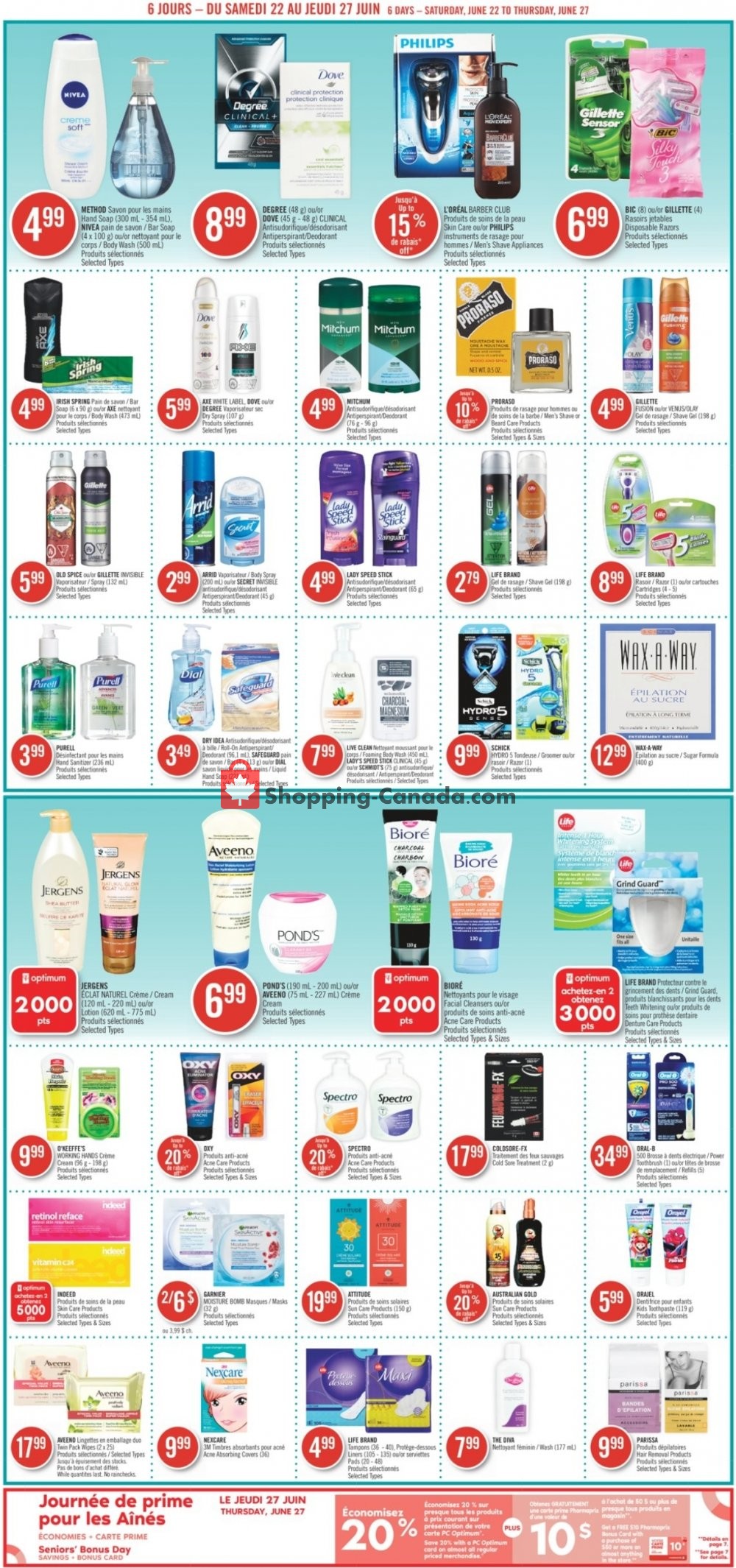 Pharmaprix flyer from Saturday June 22, 2019 to Thursday June 27, 2019 - page 14
