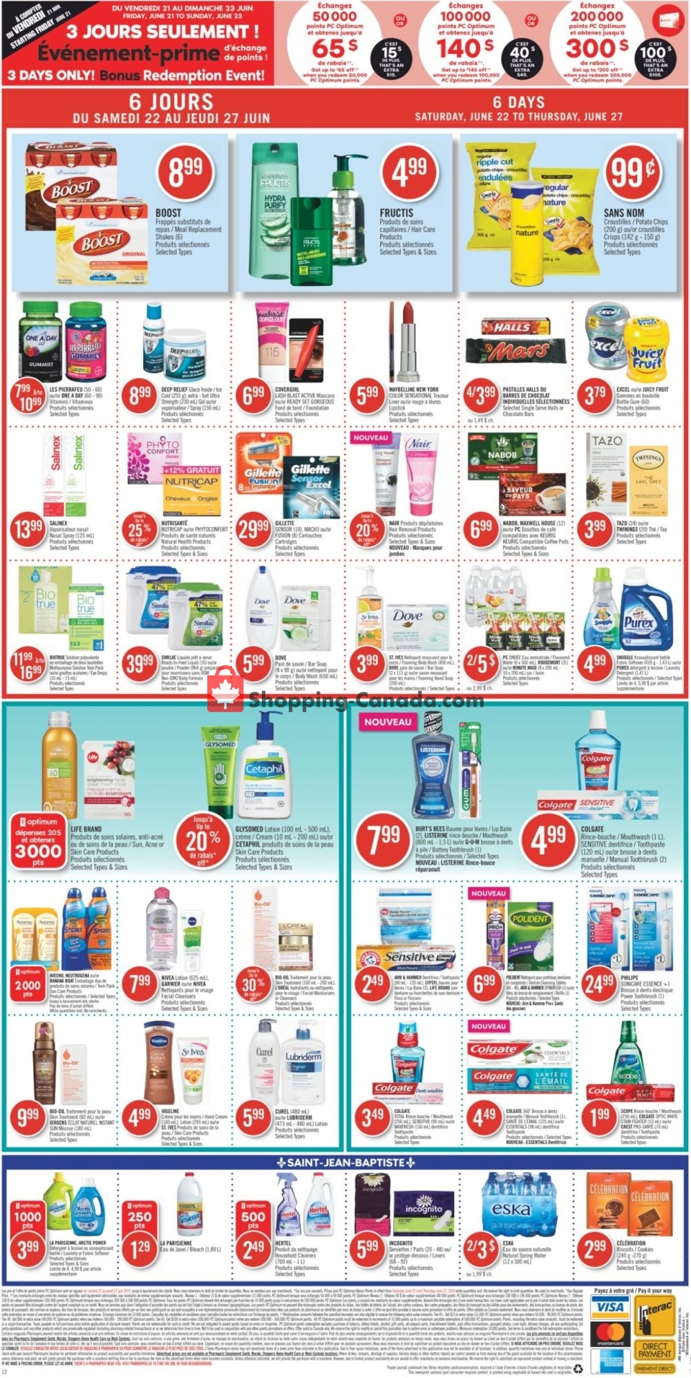Pharmaprix flyer from Saturday June 22, 2019 to Thursday June 27, 2019 - page 20
