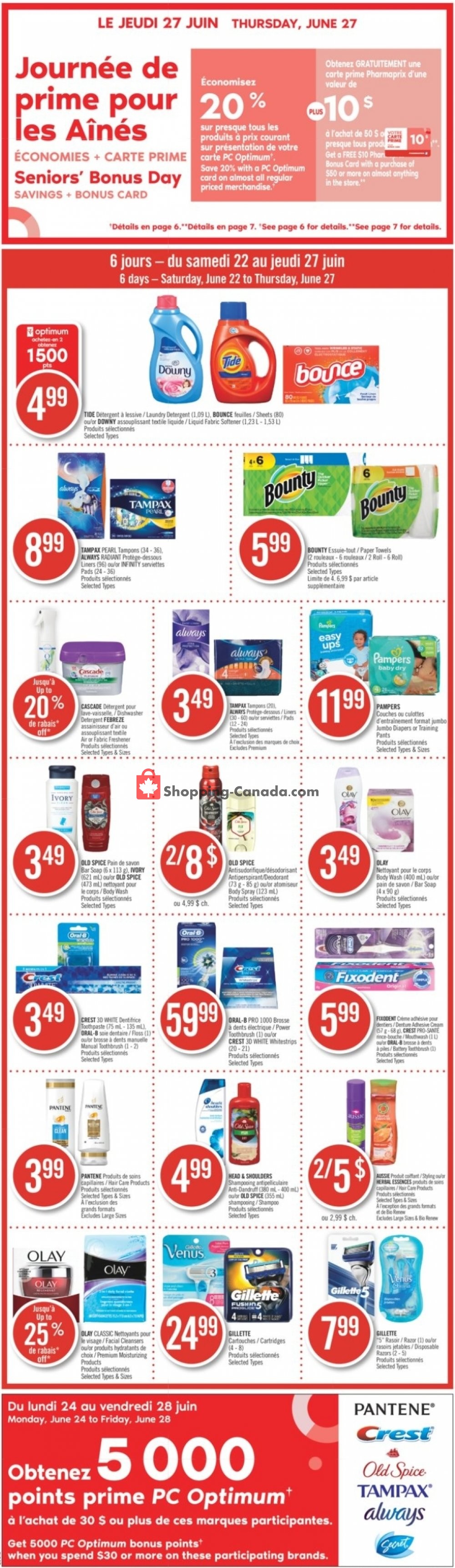 Pharmaprix flyer from Saturday June 22, 2019 to Thursday June 27, 2019 - page 3