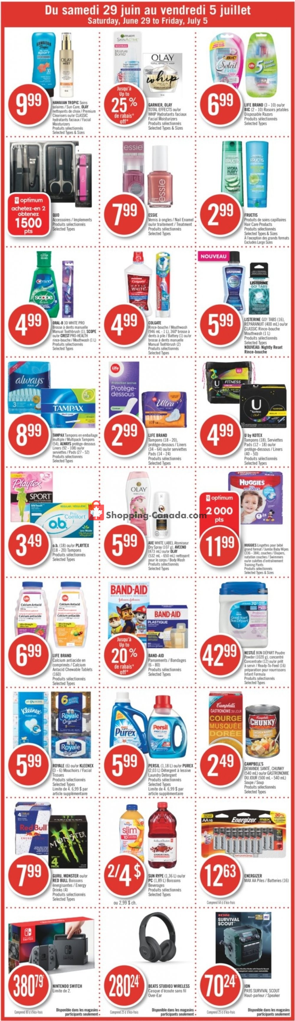 Pharmaprix flyer from Saturday June 29, 2019 to Friday July 5, 2019 - page 2