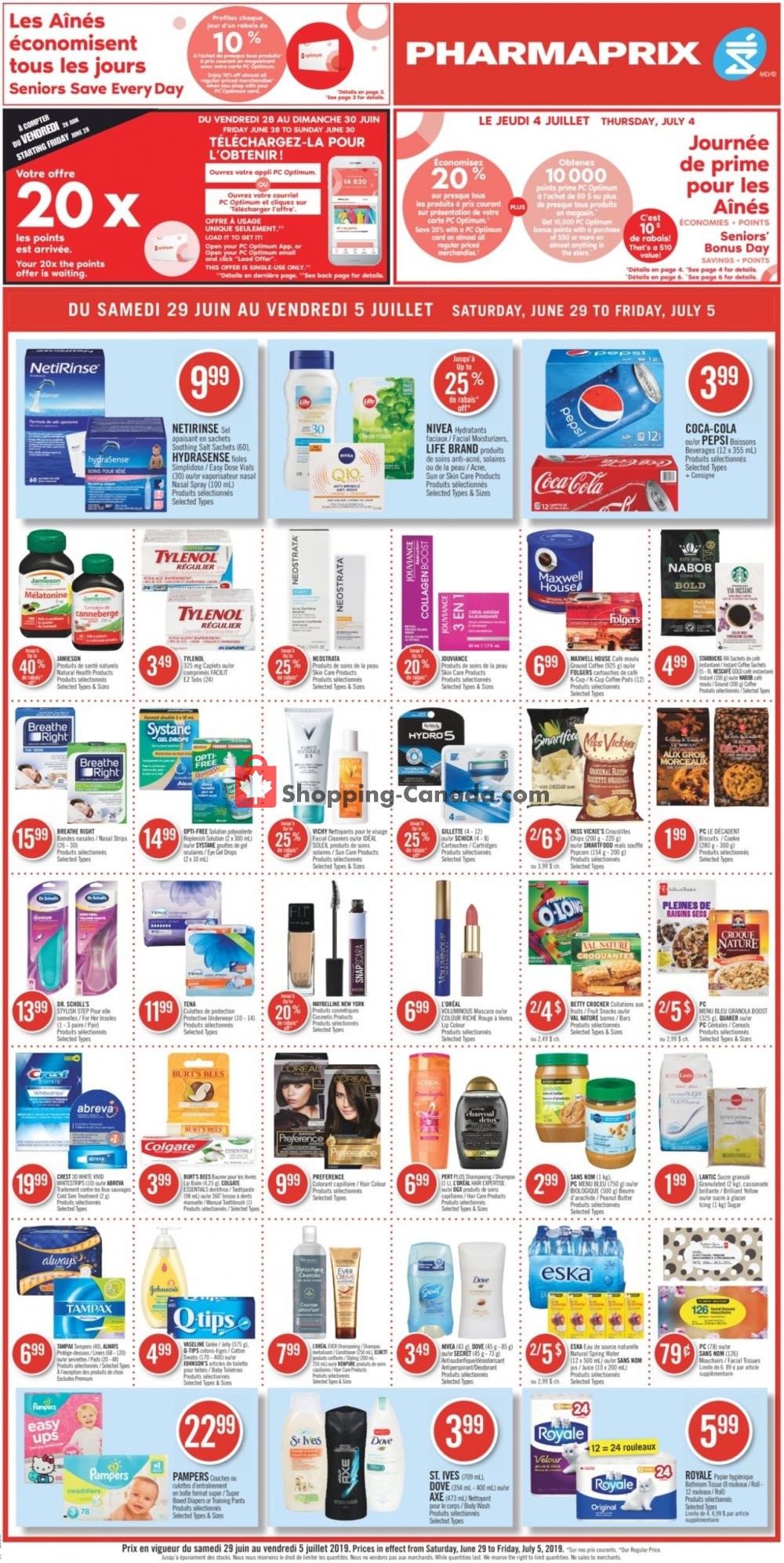 Pharmaprix flyer from Saturday June 29, 2019 to Friday July 5, 2019 - page 3