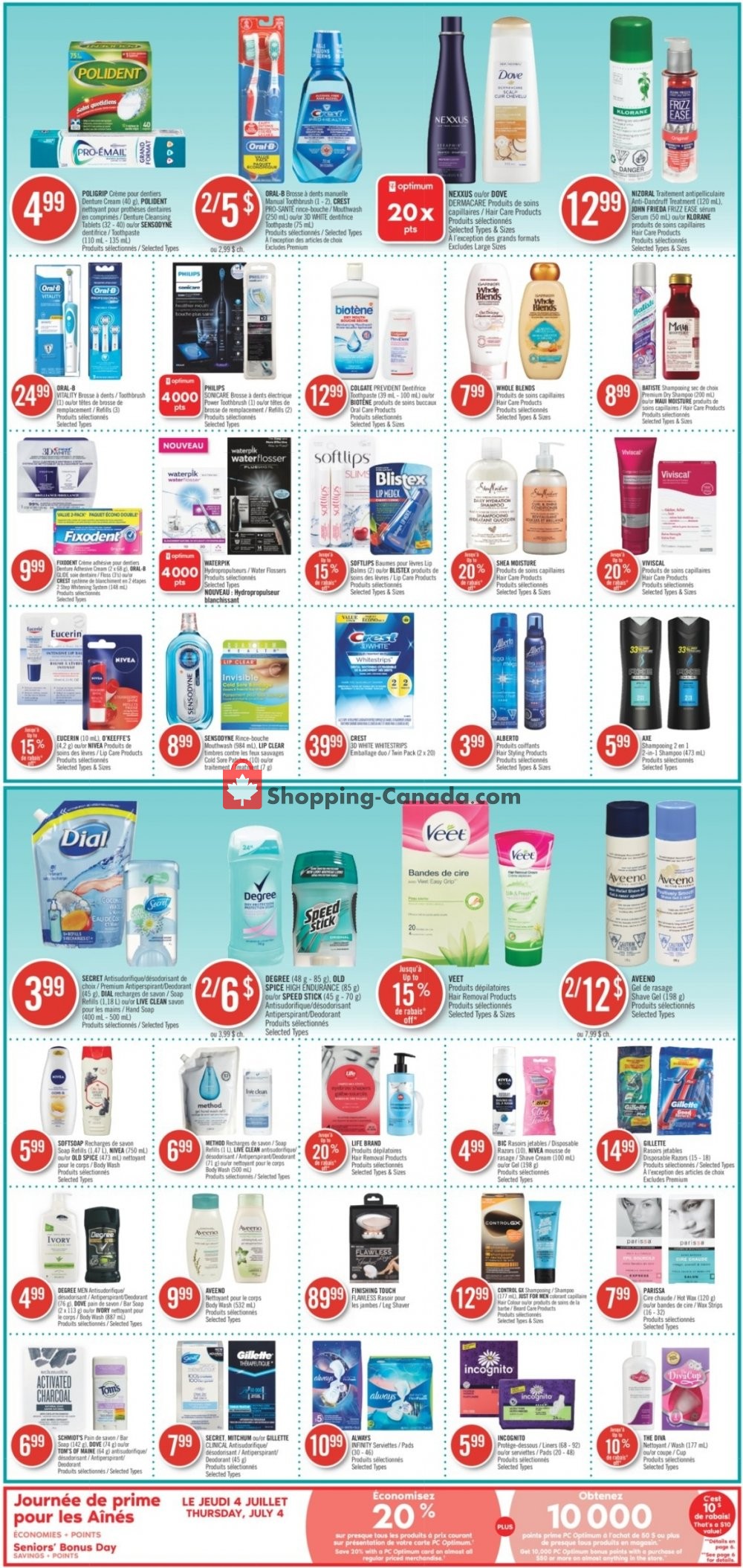 Pharmaprix flyer from Saturday June 29, 2019 to Friday July 5, 2019 - page 6