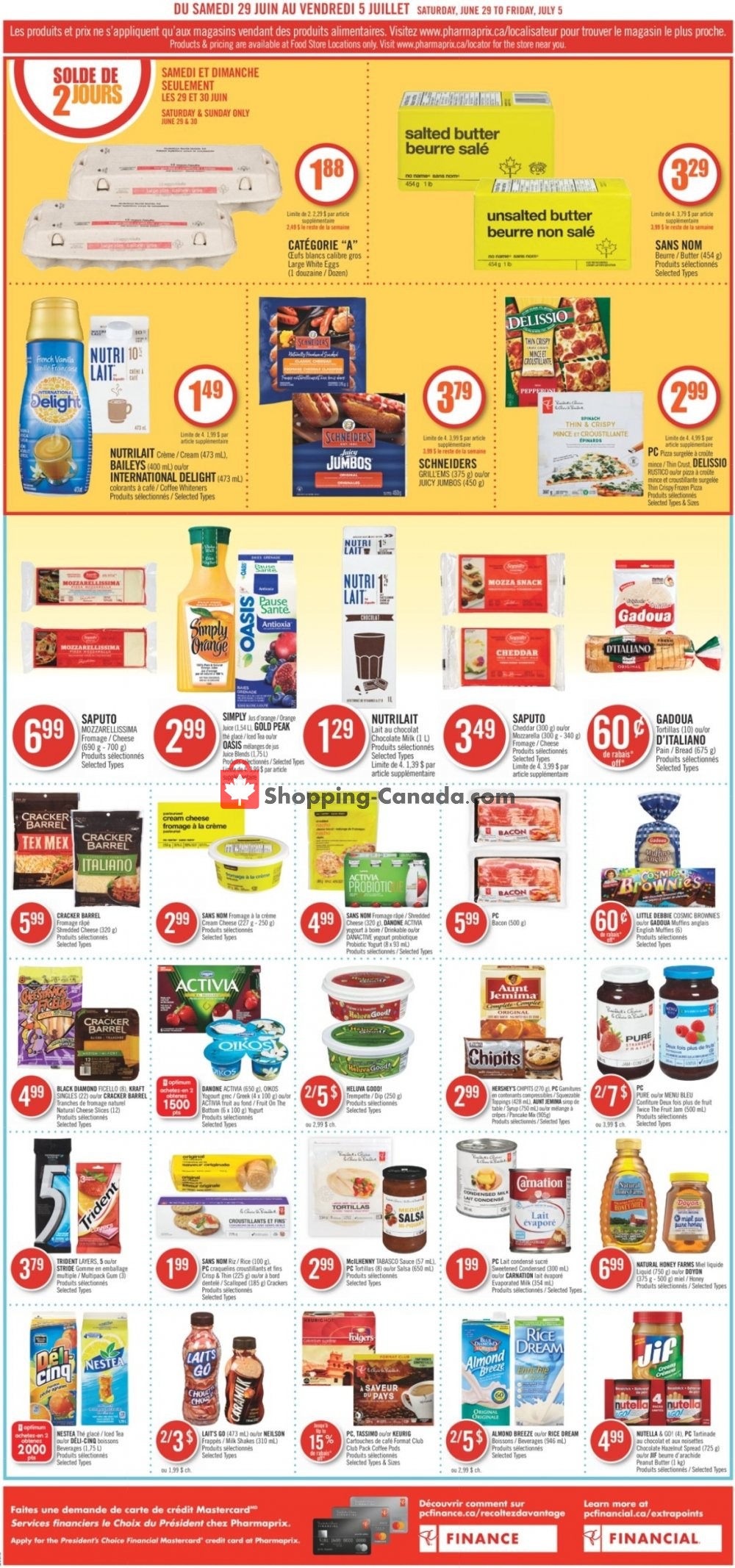 Pharmaprix flyer from Saturday June 29, 2019 to Friday July 5, 2019 - page 7