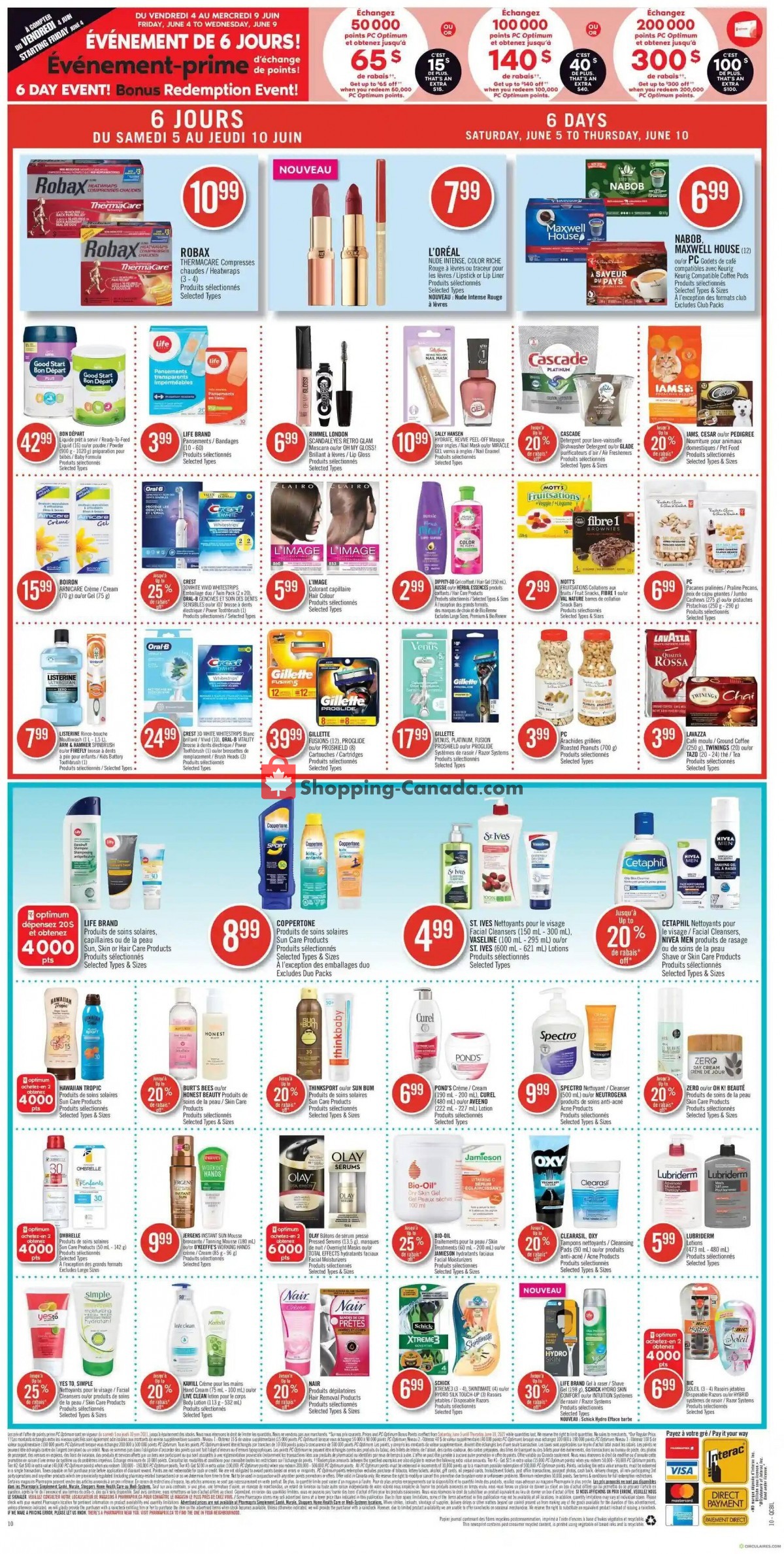 Pharmaprix flyer from Saturday June 5, 2021 to Thursday June 10, 2021 - page 18