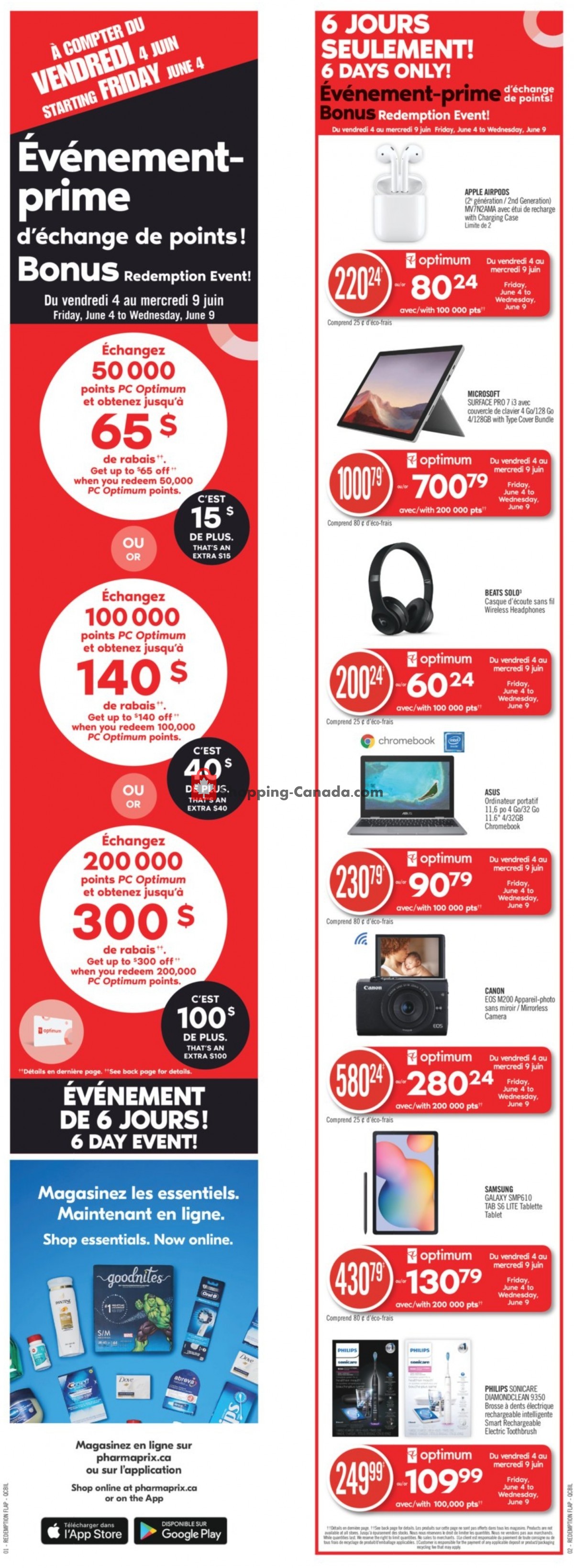 Pharmaprix flyer from Saturday June 5, 2021 to Thursday June 10, 2021 - page 2
