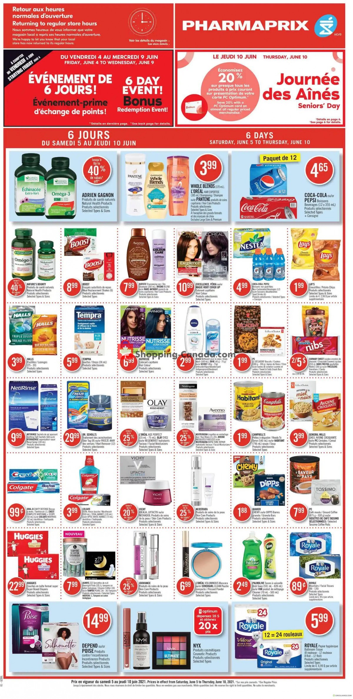 Pharmaprix flyer from Saturday June 5, 2021 to Thursday June 10, 2021 - page 5