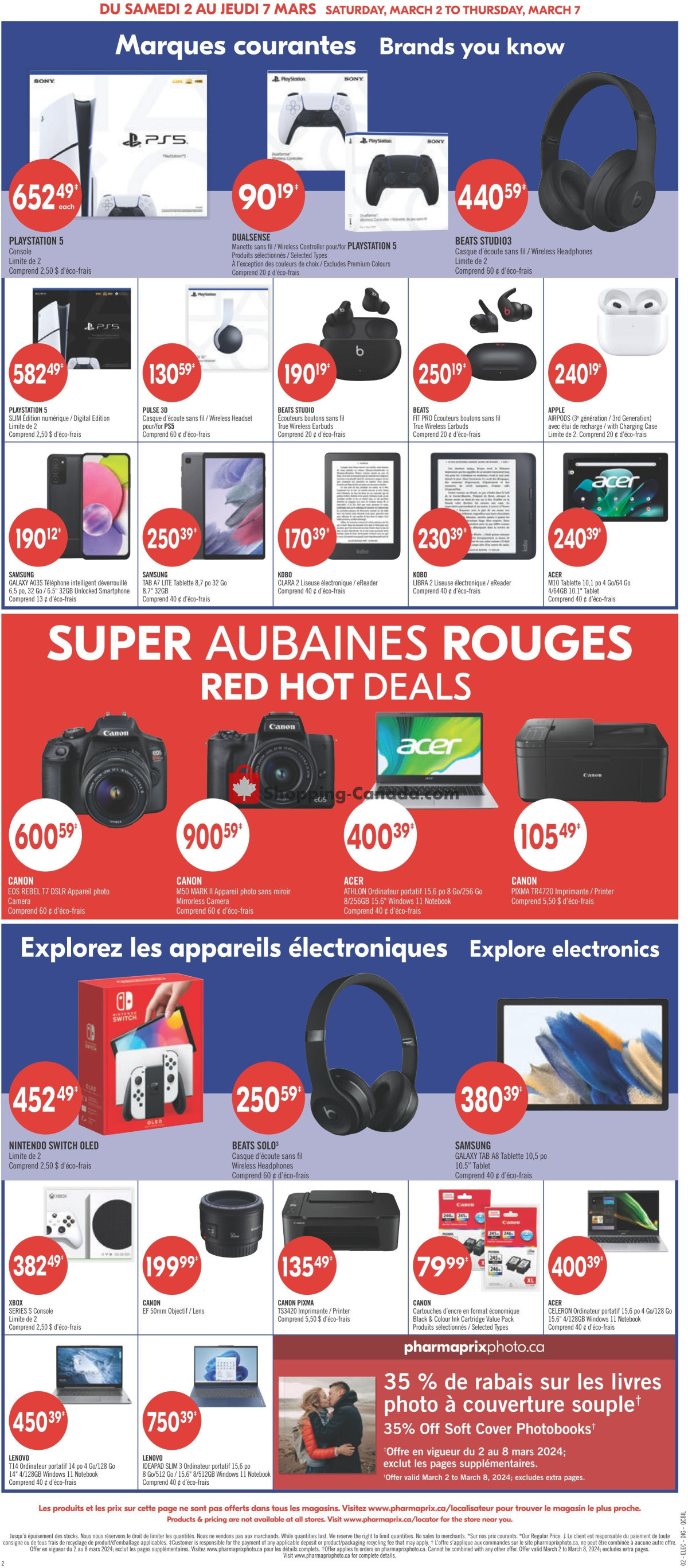 Pharmaprix flyer from Saturday March 2, 2024 to Thursday March 7, 2024 - page 11