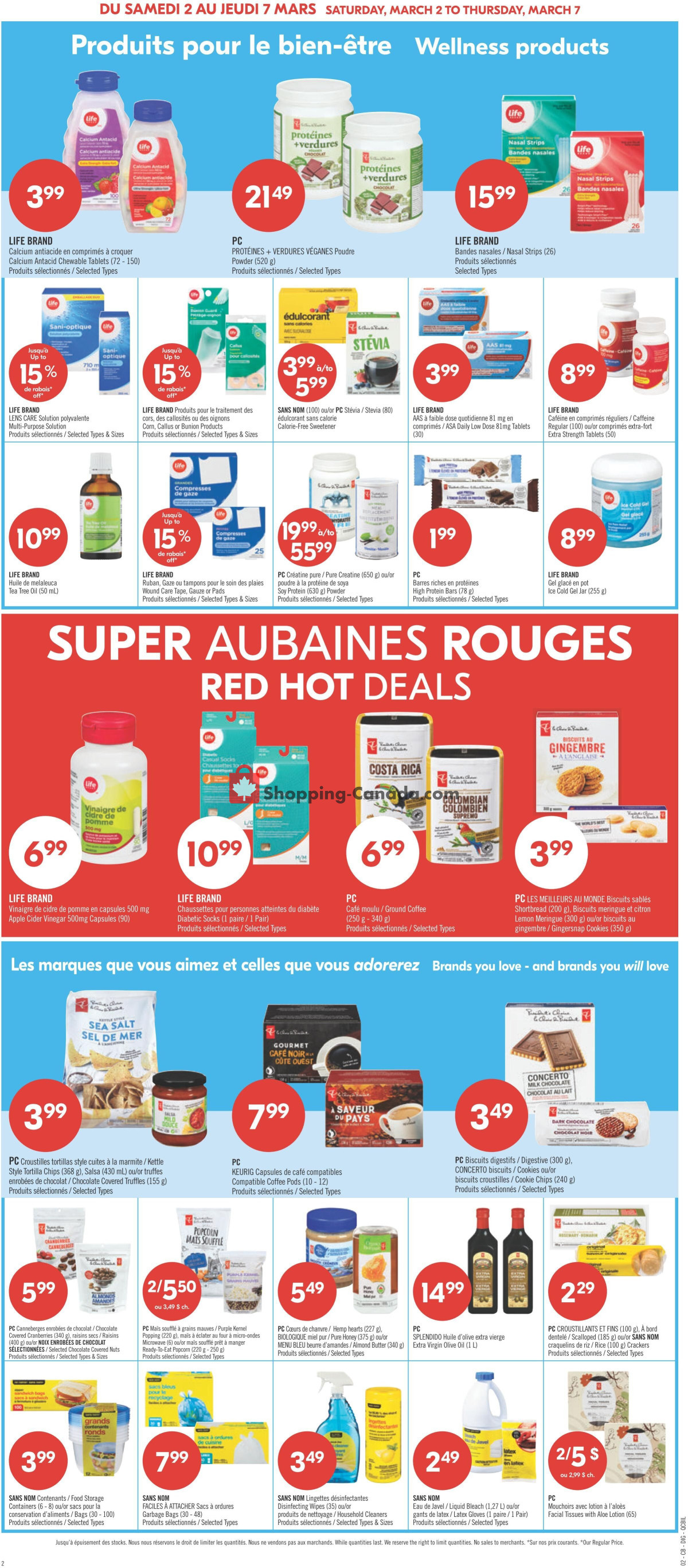 Pharmaprix flyer from Saturday March 2, 2024 to Thursday March 7, 2024 - page 15