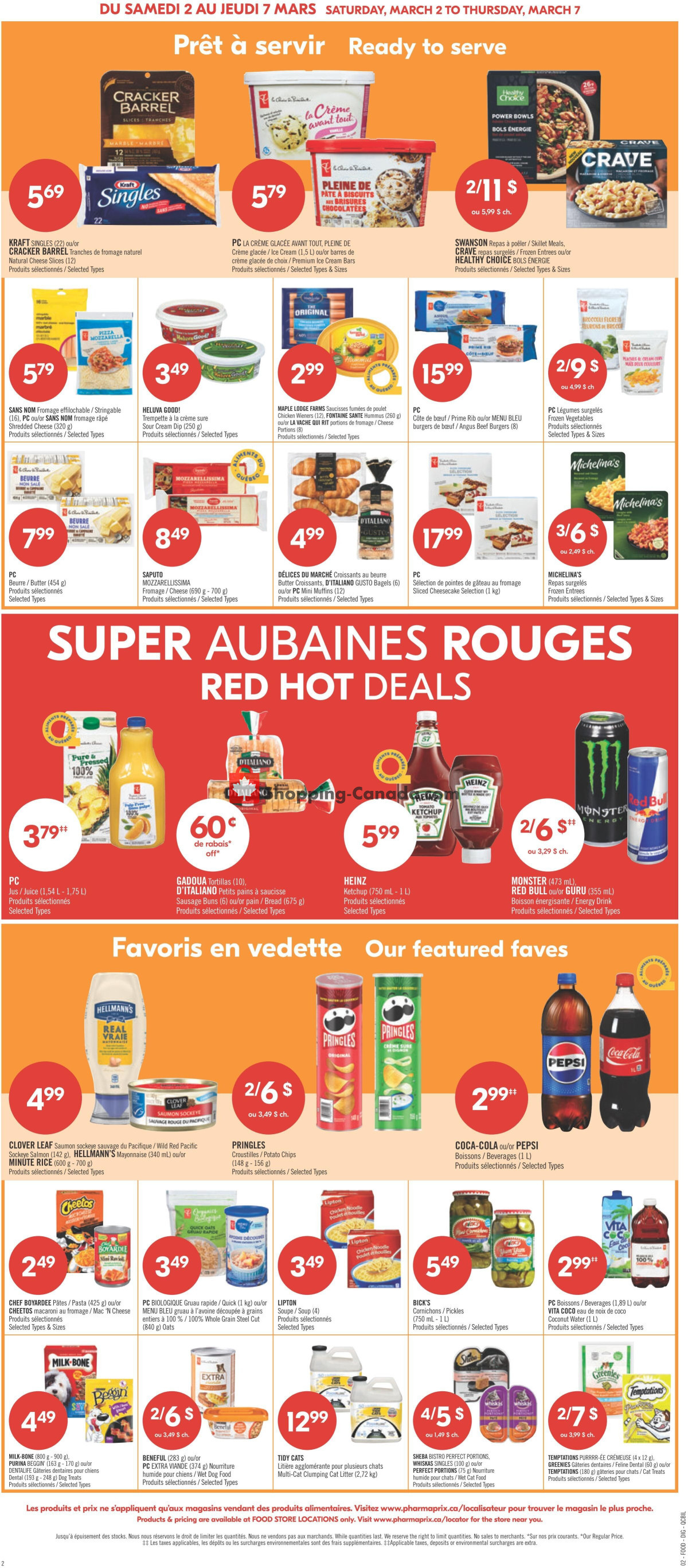 Pharmaprix flyer from Saturday March 2, 2024 to Thursday March 7, 2024 - page 7