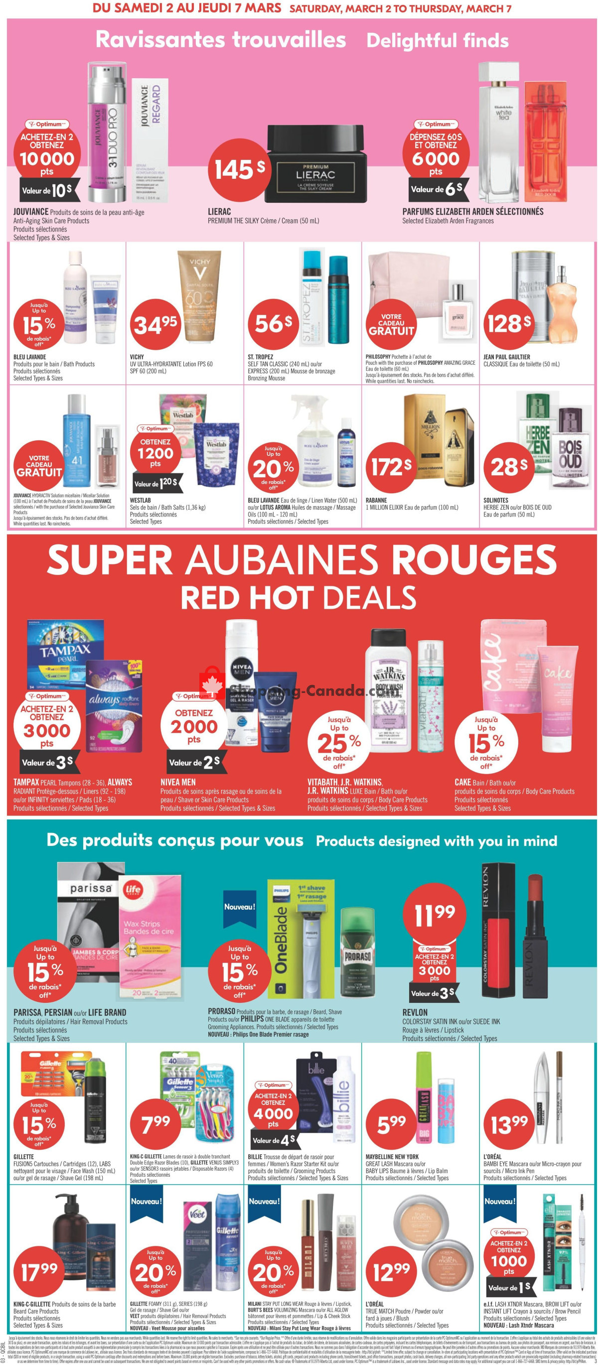 Pharmaprix flyer from Saturday March 2, 2024 to Thursday March 7, 2024 - page 9