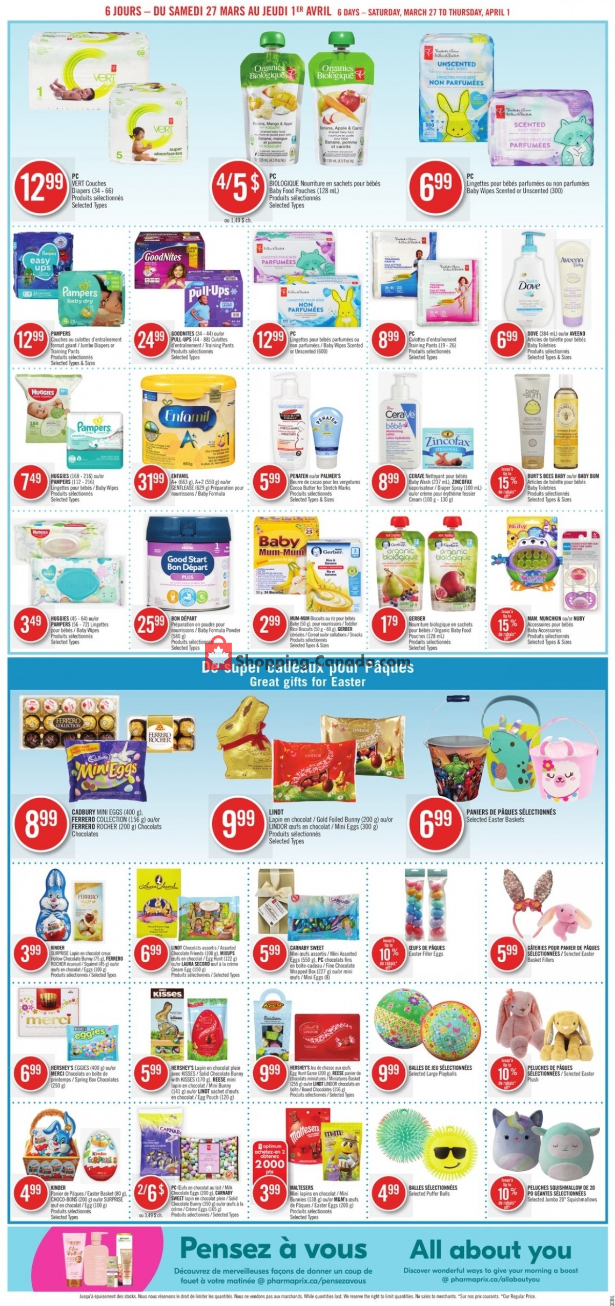 Pharmaprix flyer from Saturday March 27, 2021 to Thursday April 1, 2021 - page 13