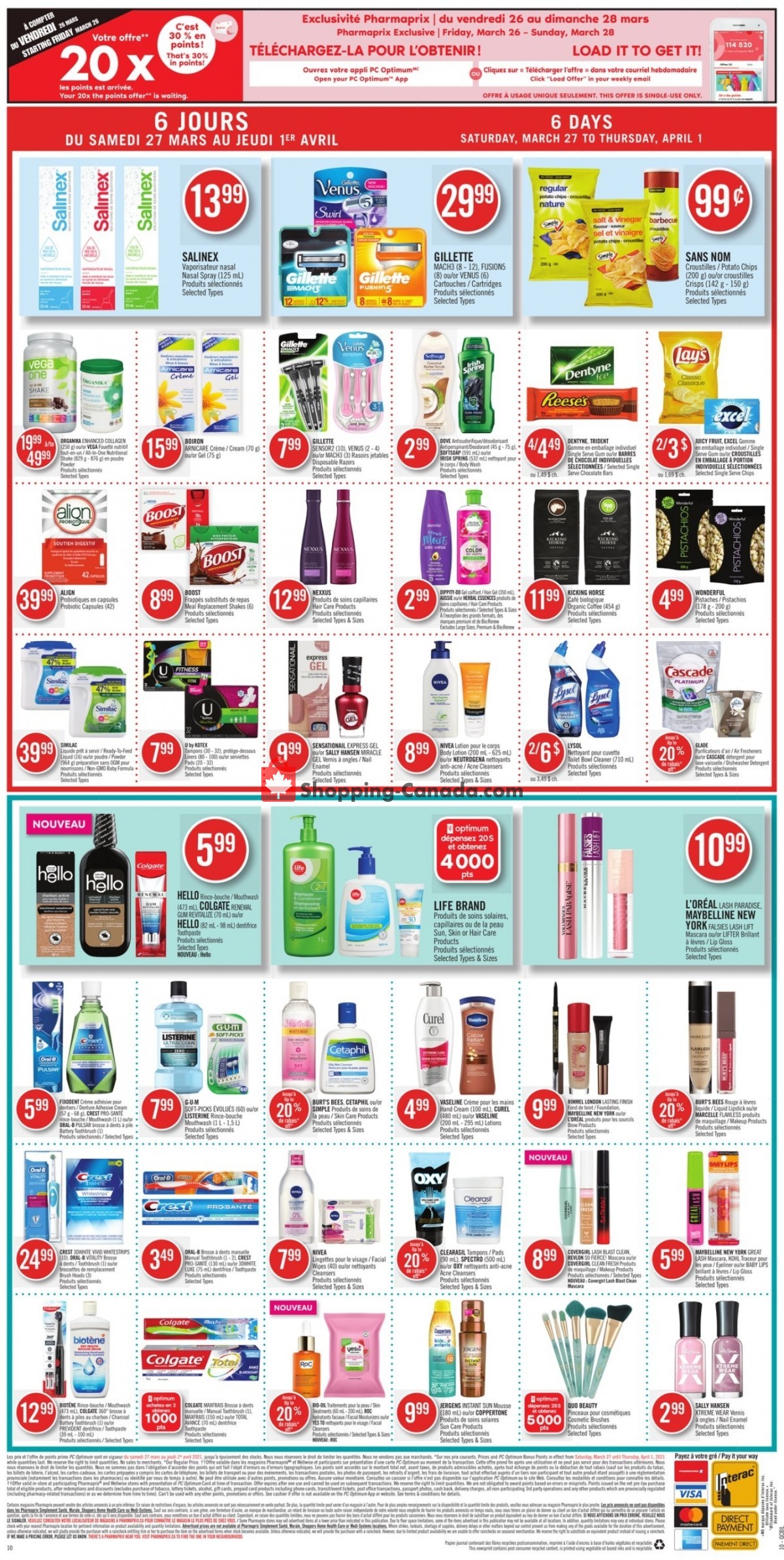 Pharmaprix flyer from Saturday March 27, 2021 to Thursday April 1, 2021 - page 15