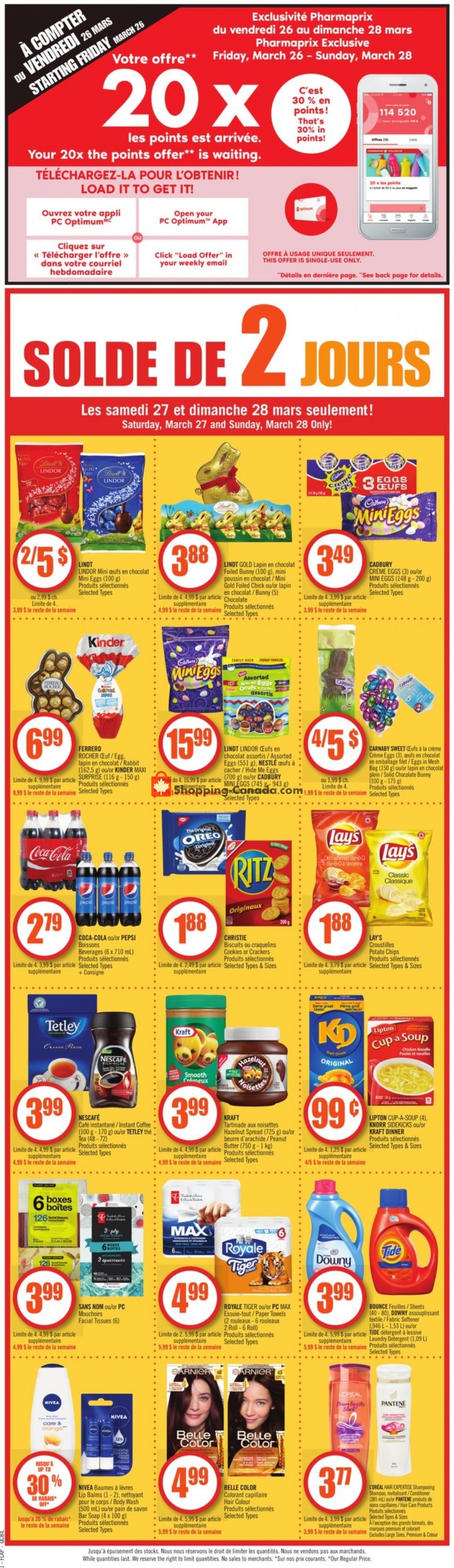 Pharmaprix flyer from Saturday March 27, 2021 to Thursday April 1, 2021 - page 2