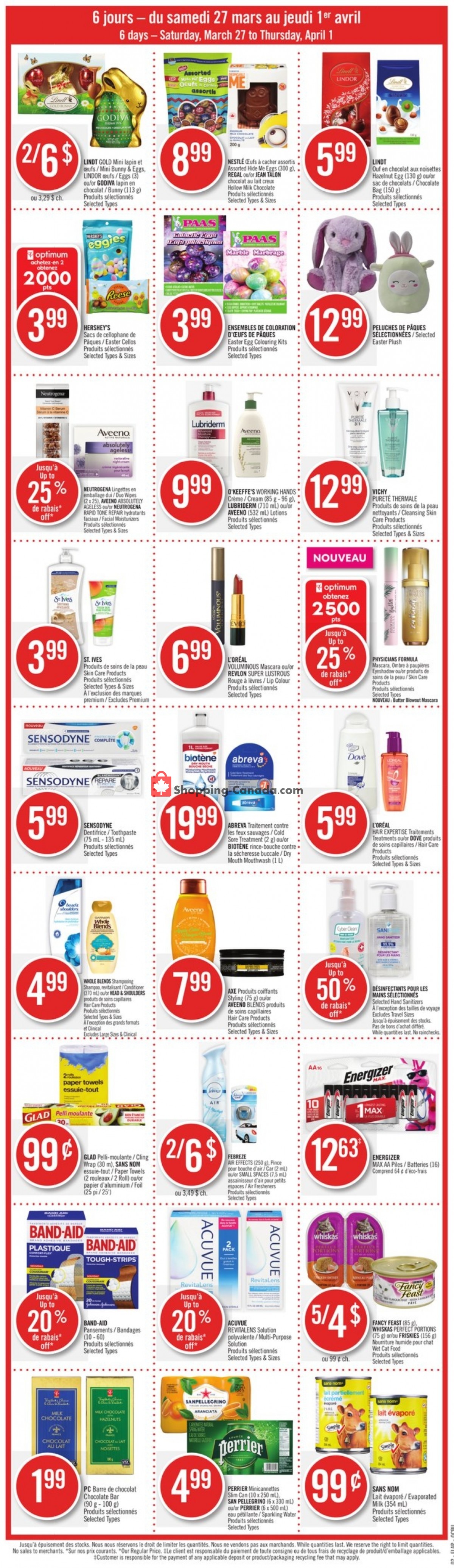 Pharmaprix flyer from Saturday March 27, 2021 to Thursday April 1, 2021 - page 3