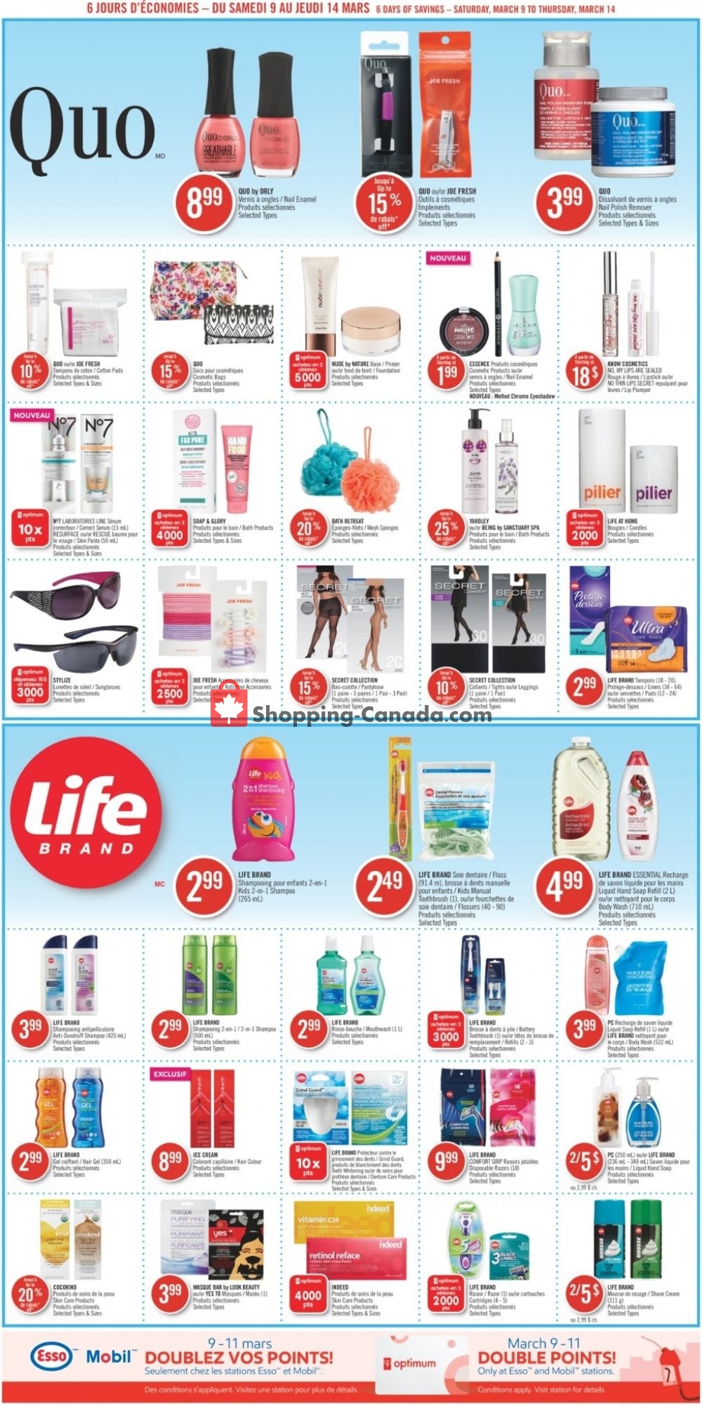 Pharmaprix flyer from Saturday March 9, 2019 to Thursday March 14, 2019 - page 14