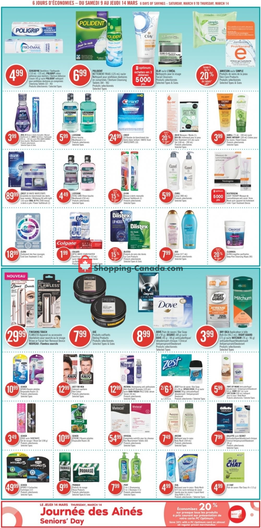 Pharmaprix flyer from Saturday March 9, 2019 to Thursday March 14, 2019 - page 15