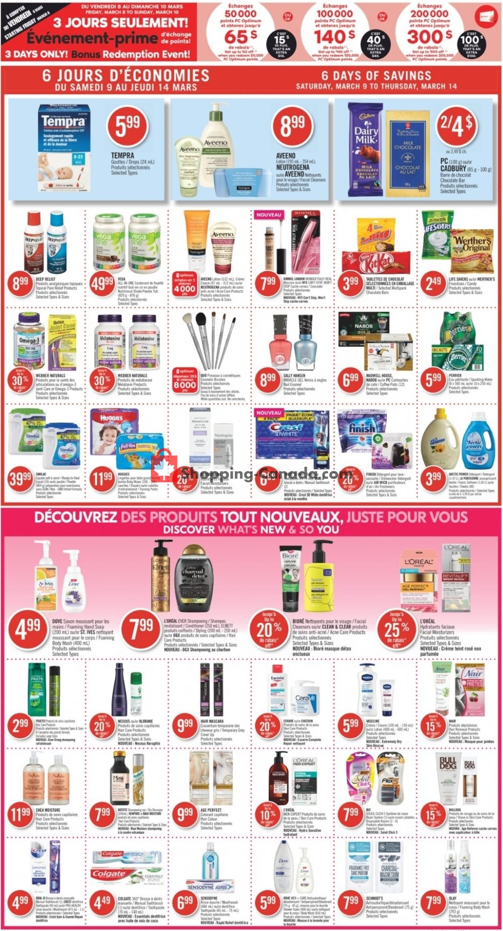 Pharmaprix flyer from Saturday March 9, 2019 to Thursday March 14, 2019 - page 18