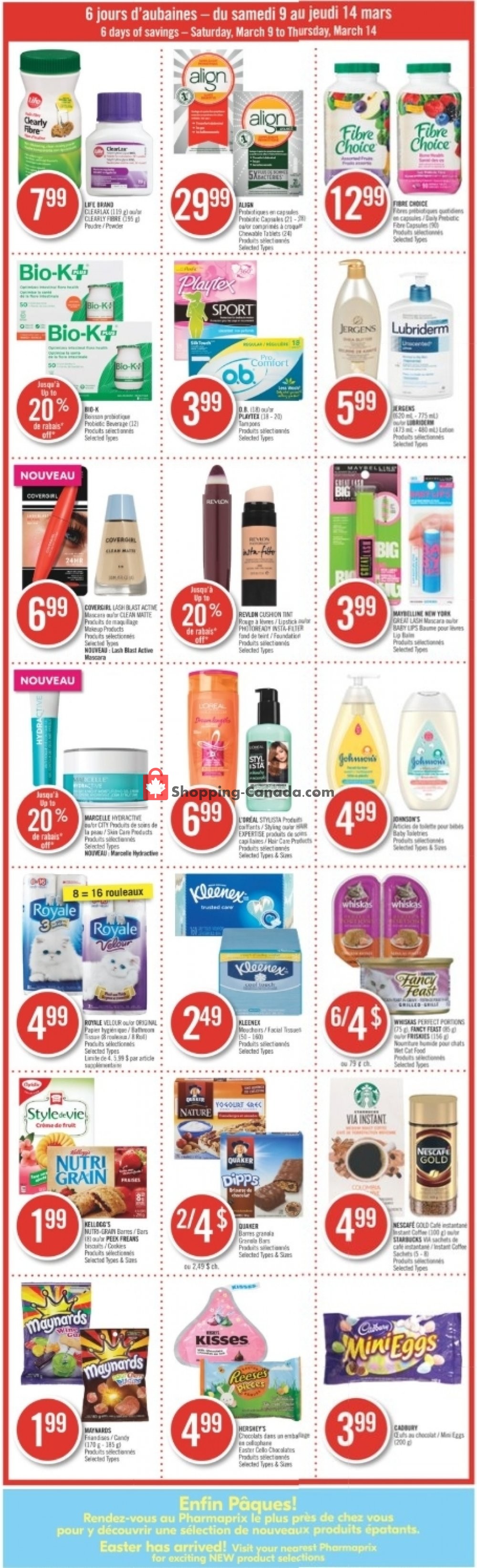 Pharmaprix flyer from Saturday March 9, 2019 to Thursday March 14, 2019 - page 4