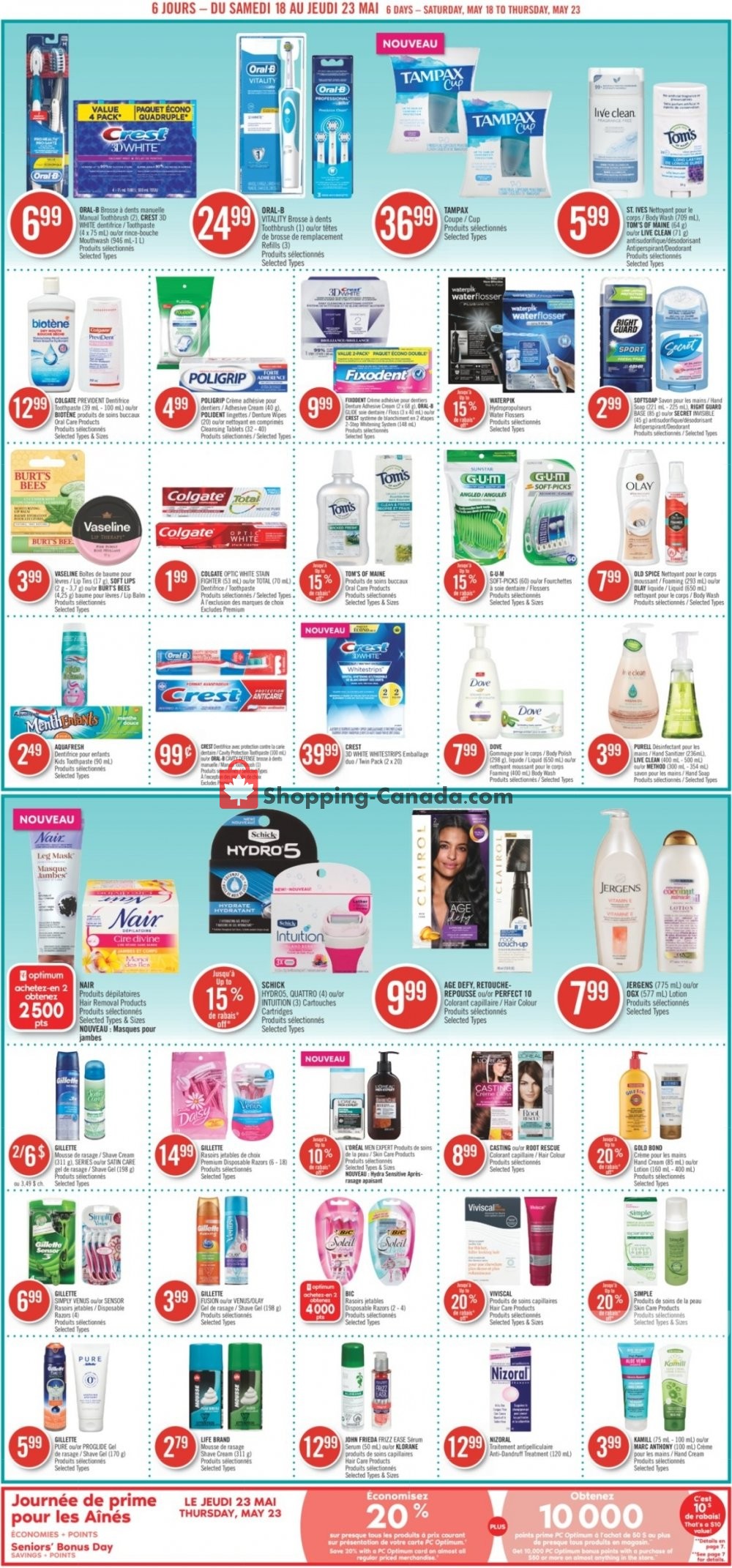 Pharmaprix flyer from Saturday May 18, 2019 to Thursday May 23, 2019 - page 10