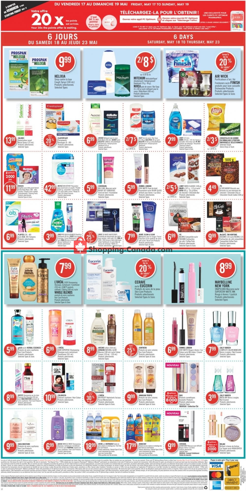 Pharmaprix flyer from Saturday May 18, 2019 to Thursday May 23, 2019 - page 16