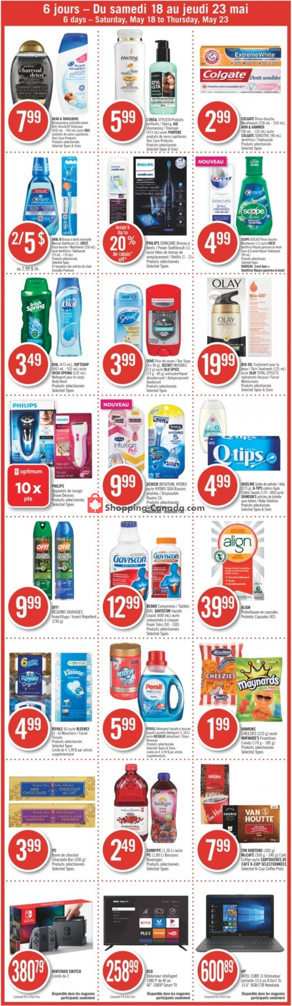Pharmaprix flyer from Saturday May 18, 2019 to Thursday May 23, 2019 - page 2