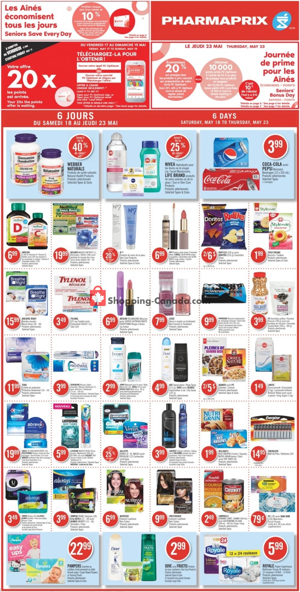 Pharmaprix flyer from Saturday May 18, 2019 to Thursday May 23, 2019 - page 3